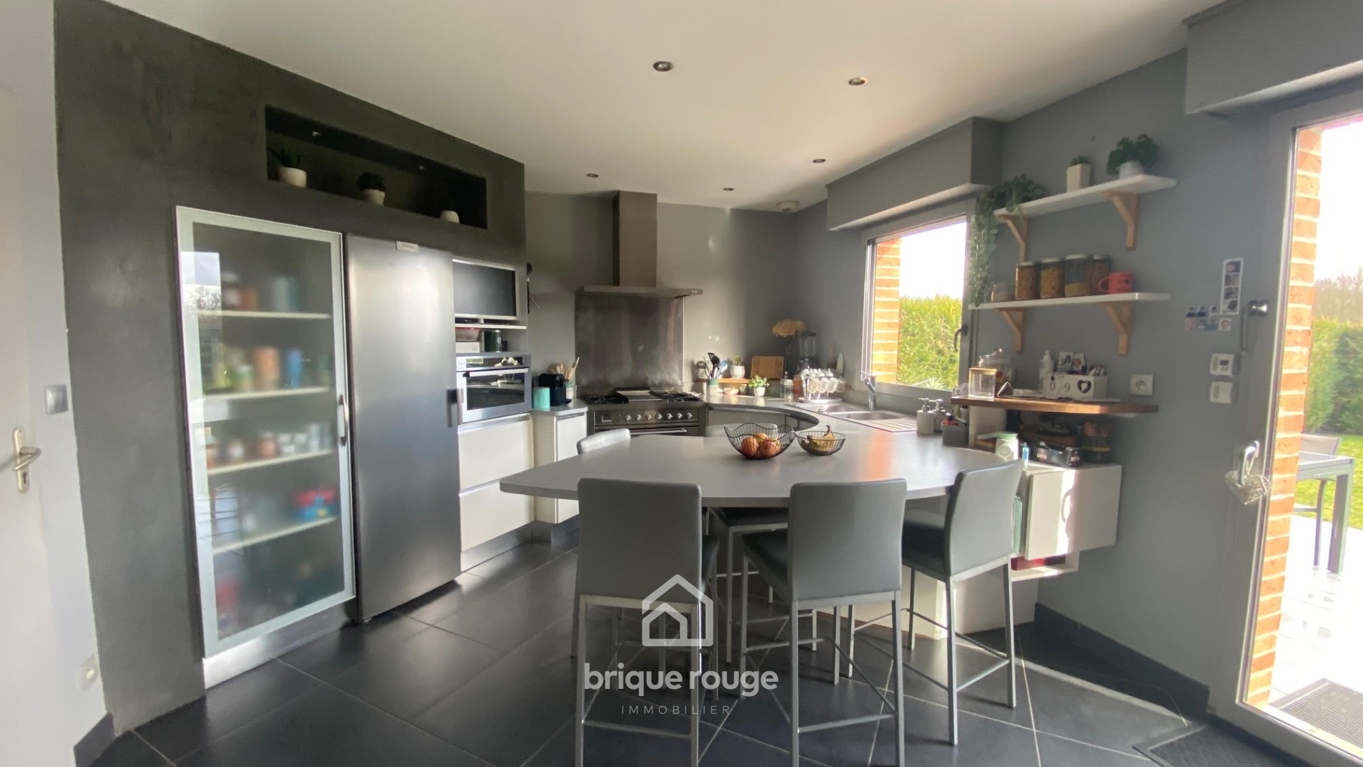 Maison individuelle  4 chambres jardin  garage Photo 2 - Brique Rouge Immobilier