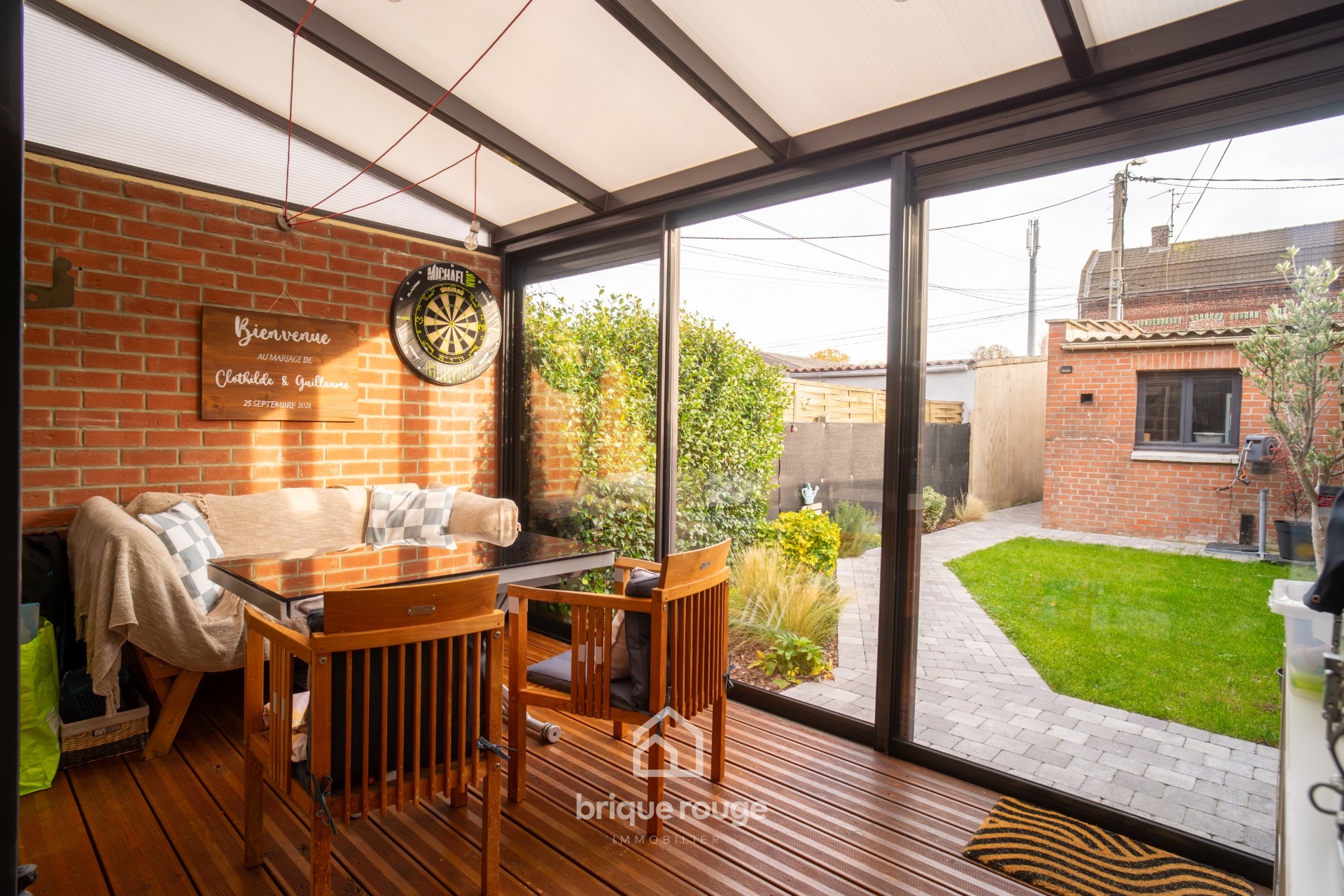 Jolie maison renovee avec jardin et garage Photo 3 - Brique Rouge Immobilier