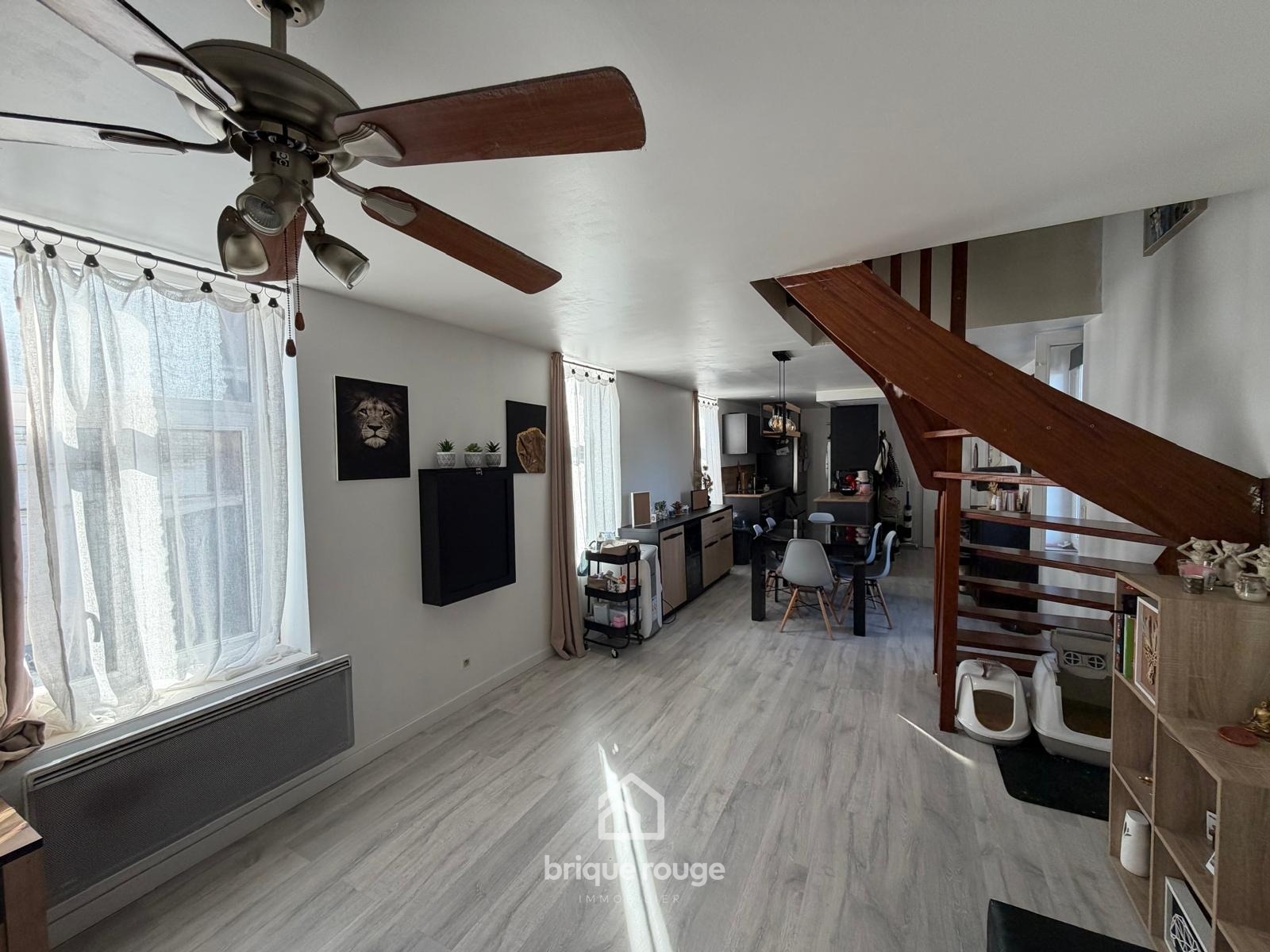 Duplex en parfait etat en centre ville Photo 4 - Brique Rouge Immobilier