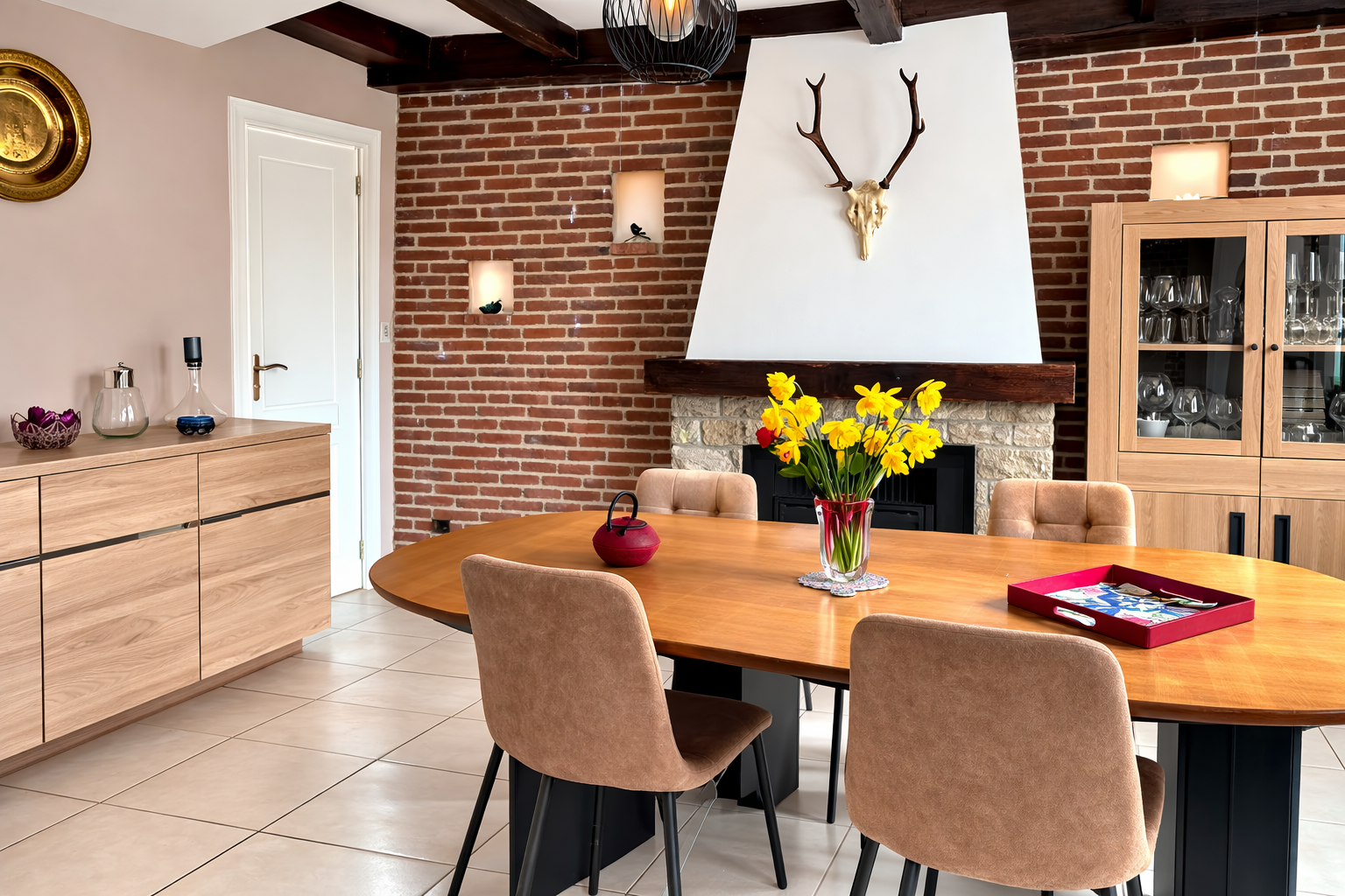 Maison 3 chambres jardin verger dependance Photo 3 - Brique Rouge Immobilier