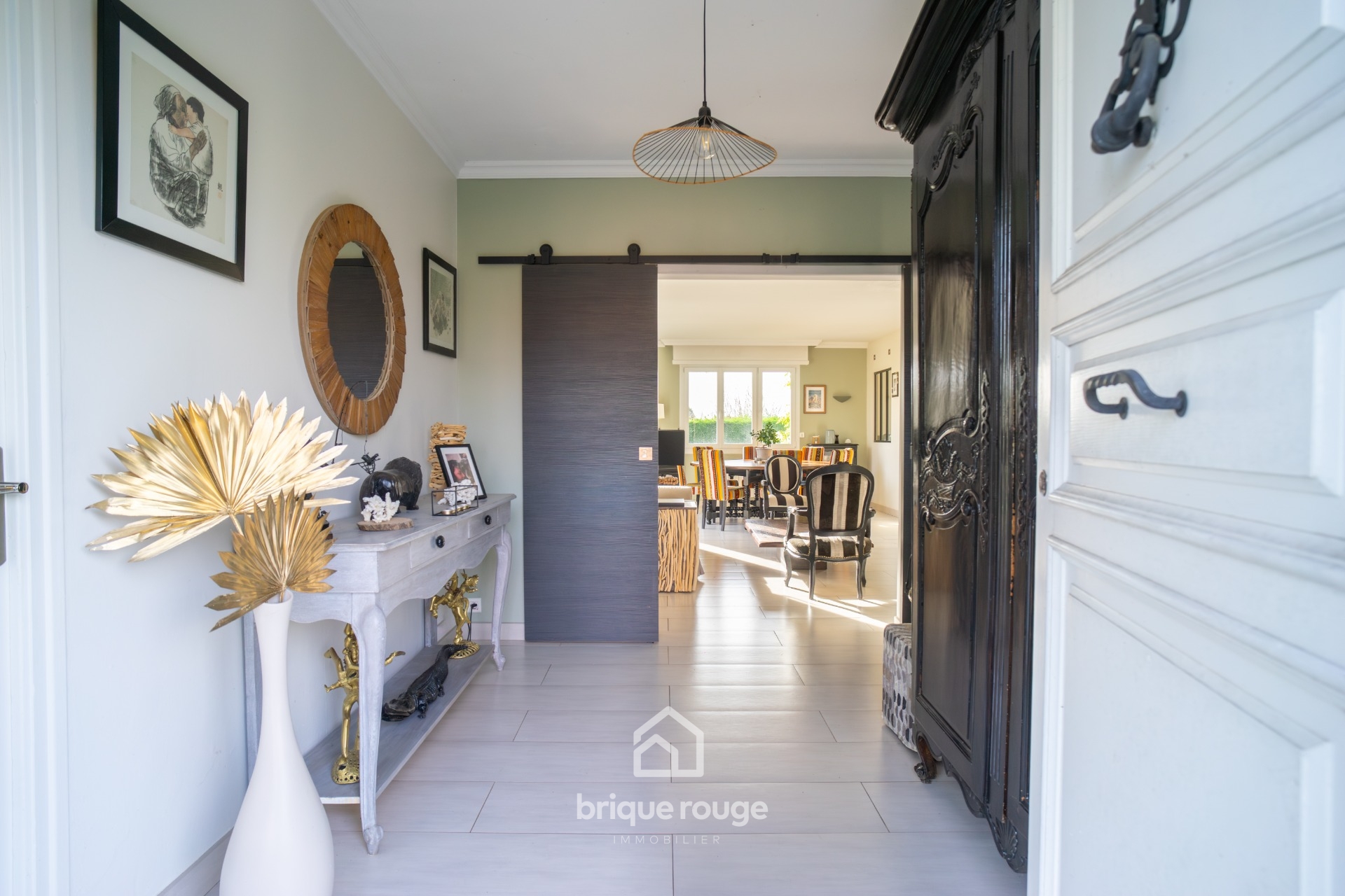 Maison de charme semi plain pieds avec sous sol Photo 8 - Brique Rouge Immobilier Maison de charme semi plain pieds avec sous sol Photo 8 - Brique Rouge Immobilier