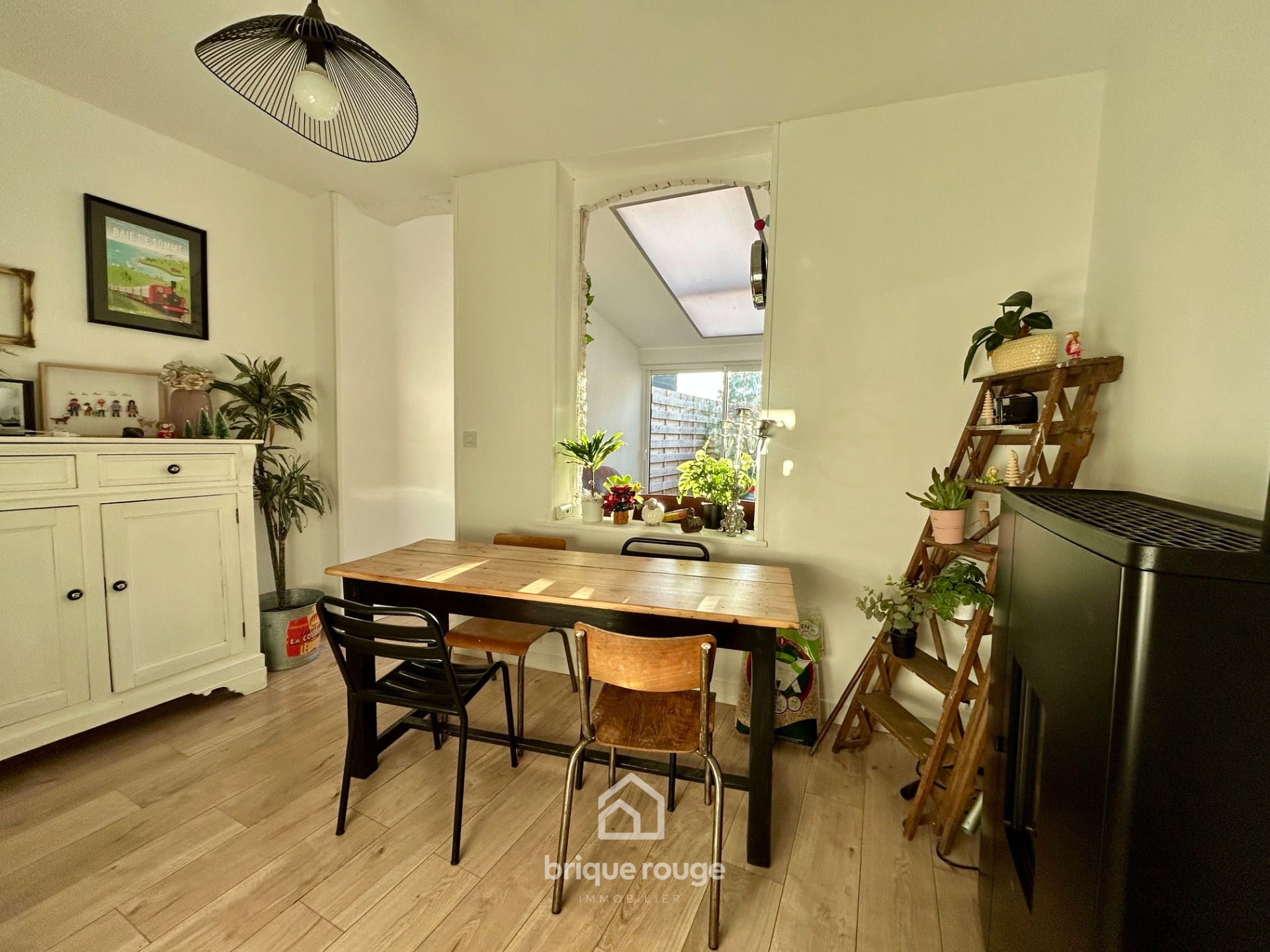 Belle 1930 renovee au coeur de santes avec garage Photo 2 - Brique Rouge Immobilier