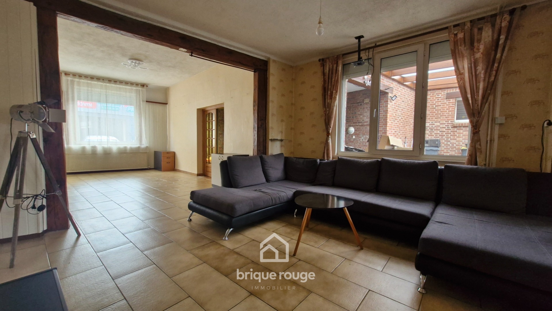 Belle 1930 format corps de ferme sur provin Photo 3 - Brique Rouge Immobilier