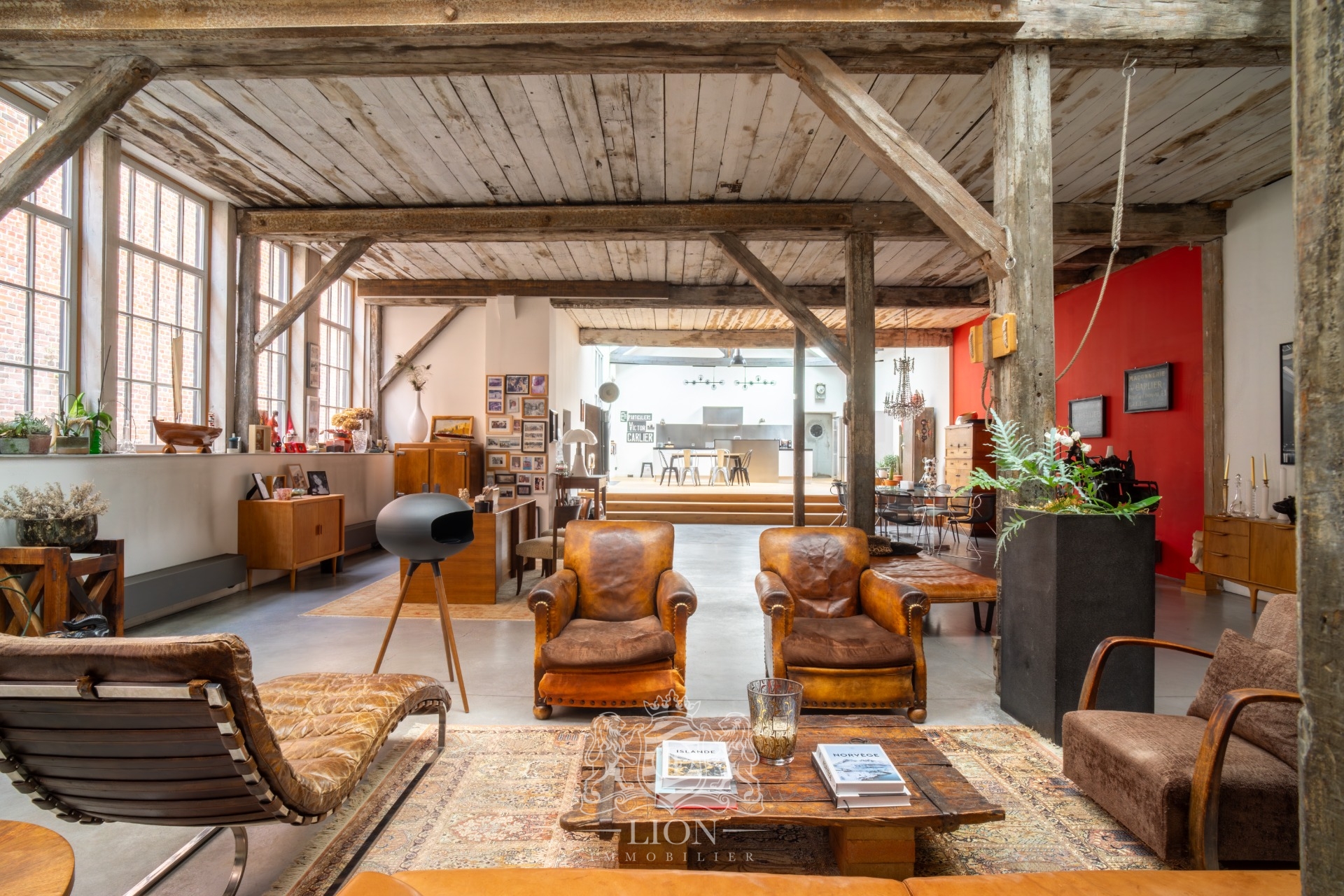 Superbe loft d exception avec exterieur Photo 2 - Brique Rouge Immobilier Superbe loft d exception avec exterieur Photo 2 - Brique Rouge Immobilier