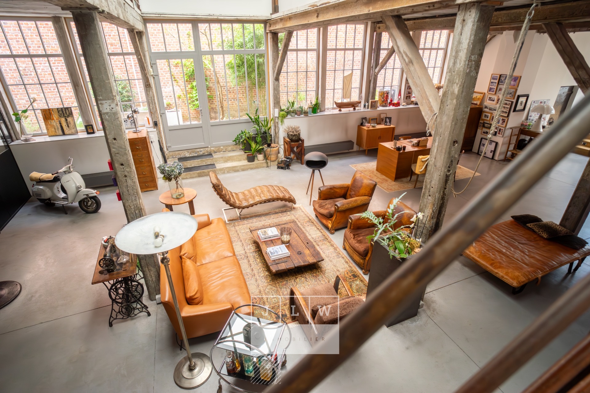 Superbe loft d exception avec exterieur Photo 4 - Brique Rouge Immobilier Superbe loft d exception avec exterieur Photo 4 - Brique Rouge Immobilier