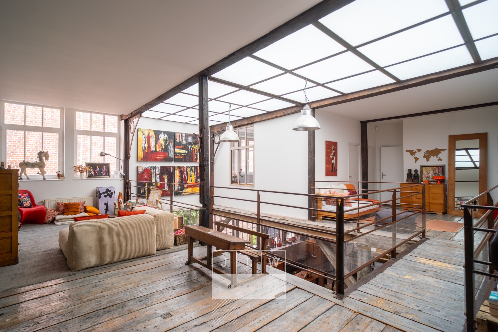 Superbe loft d exception avec exterieur Photo 9 - Brique Rouge Immobilier Superbe loft d exception avec exterieur Photo 9 - Brique Rouge Immobilier