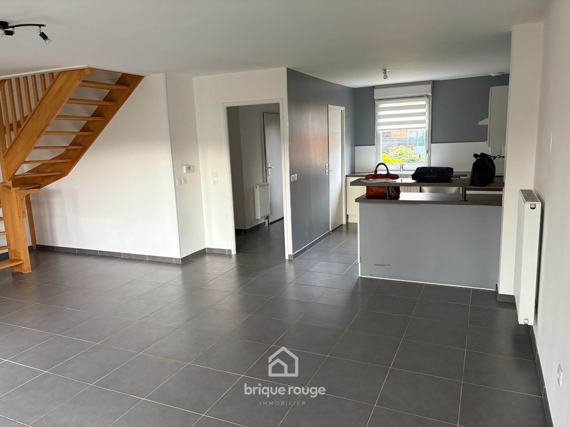 Maison semi individuelle bois grenier Photo 5 - Brique Rouge Immobilier