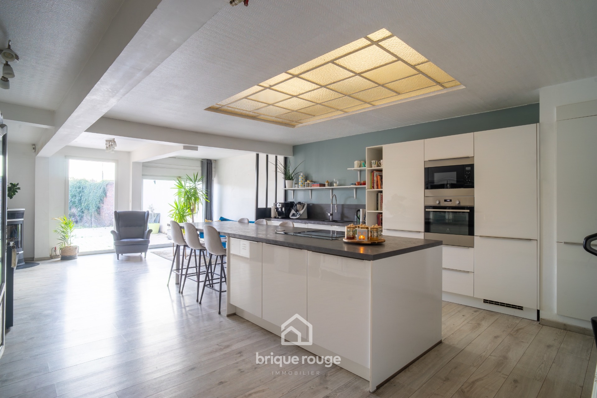 Maison de ville aux volumes genereux Photo 1 - Brique Rouge Immobilier