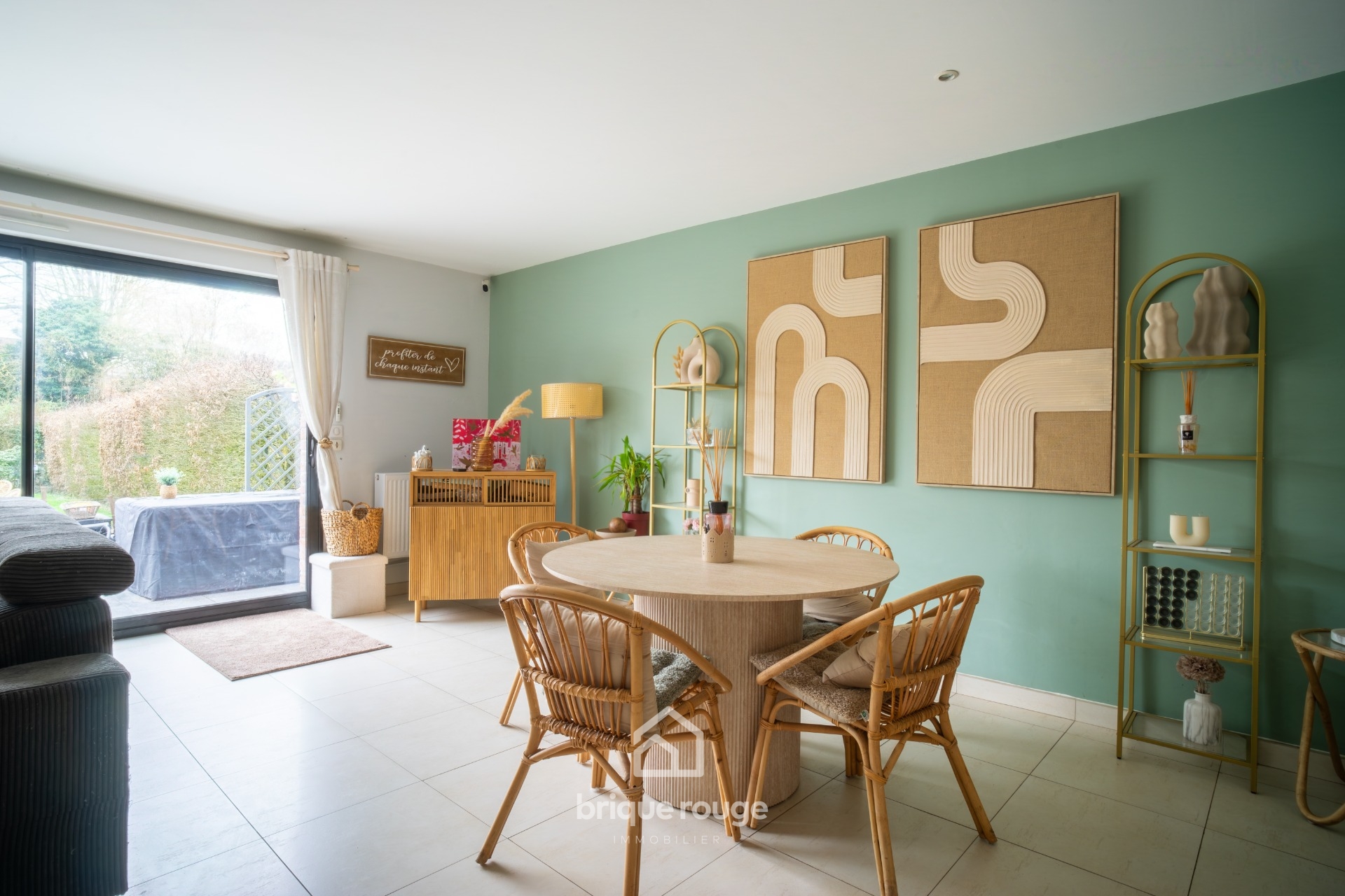 Maison 3 chambres  bureau jardin garage d environ 135m Photo 9 - Brique Rouge Immobilier