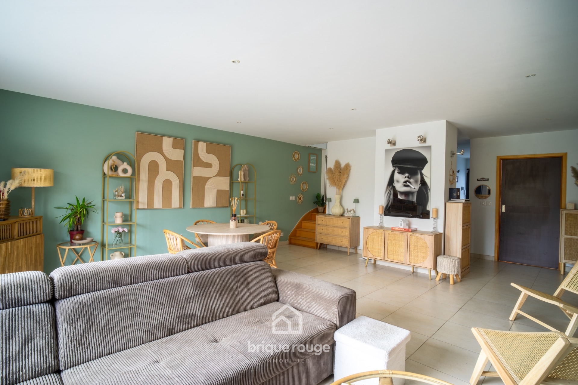 Maison 3 chambres  bureau jardin garage d environ 135m Photo 14 - Brique Rouge Immobilier