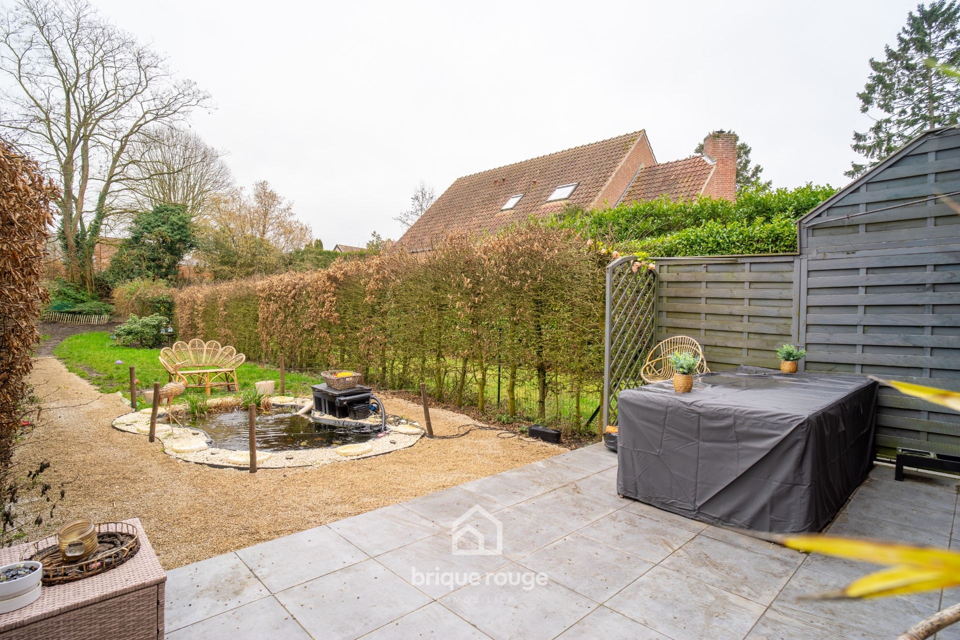Maison 3 chambres  bureau jardin garage d environ 135m Photo 19 - Brique Rouge Immobilier