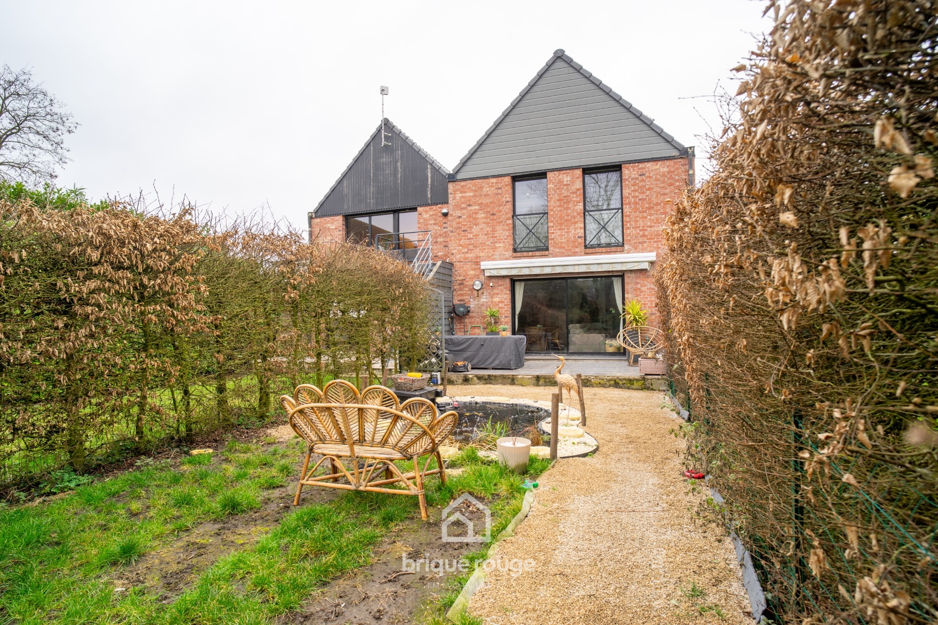 Maison 3 chambres  bureau jardin garage d environ 135m Photo 21 - Brique Rouge Immobilier