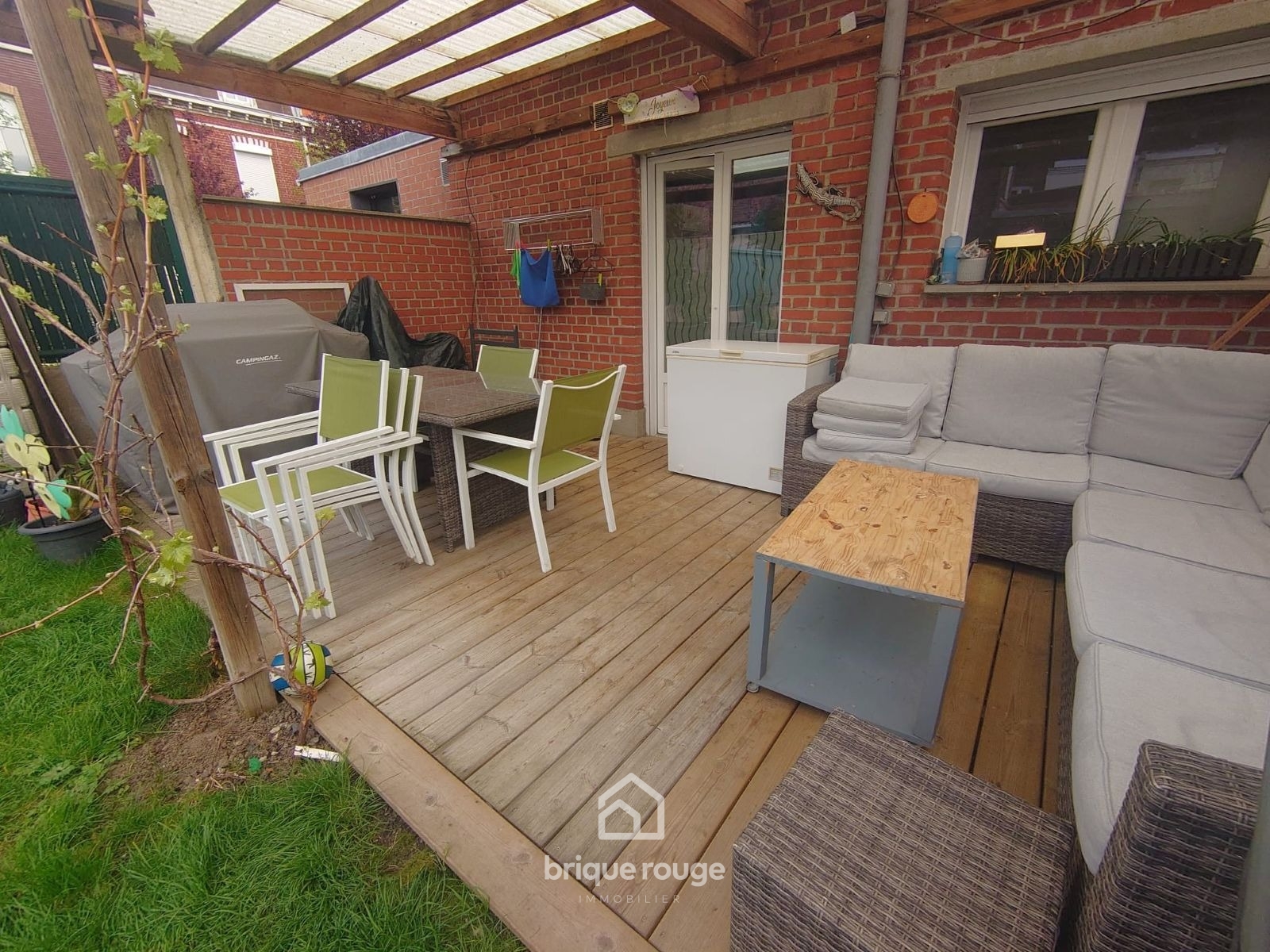 Charmante maison quartier sainte helene Photo 1 - Brique Rouge Immobilier