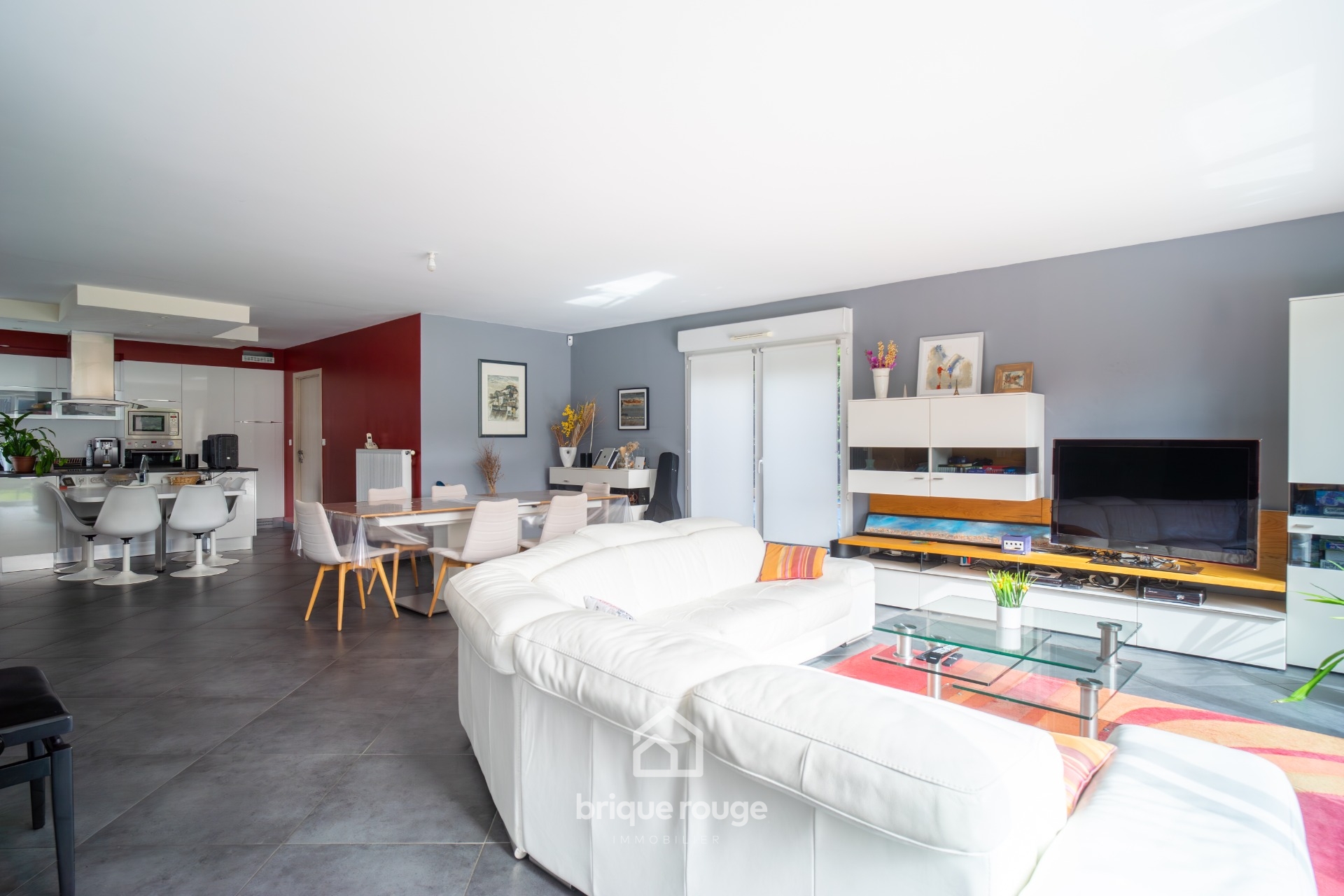 Individuelle familiale 5 chambres poss 6  semi plain pied  Photo 2 - Brique Rouge Immobilier