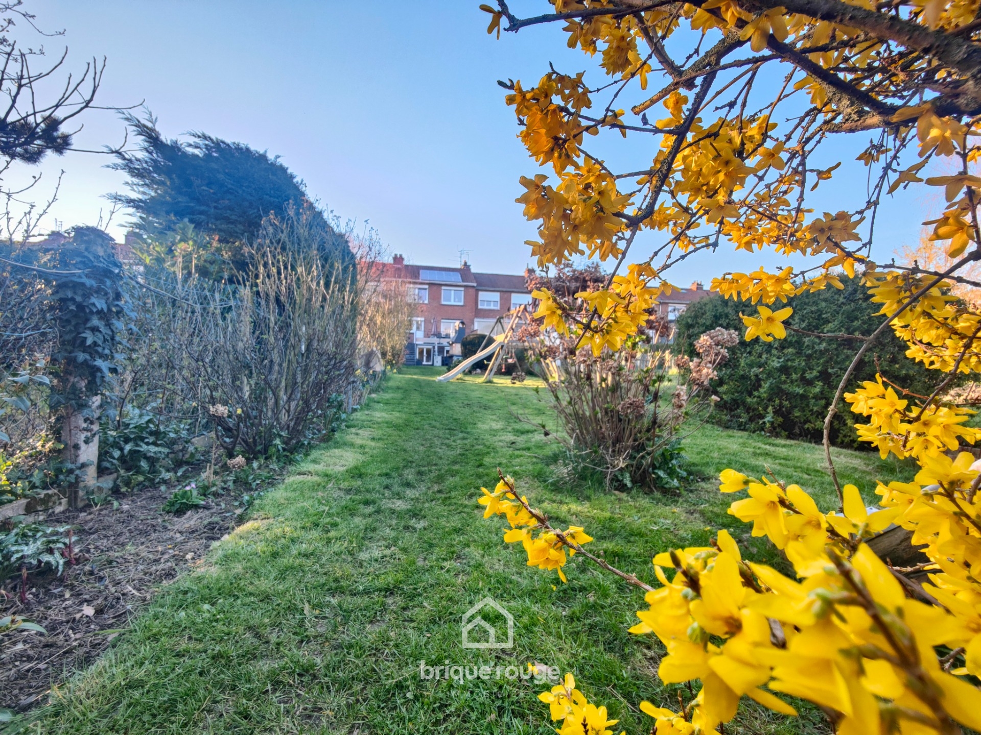 Sequedin belle maison t4   grand sous sol amenage sur 600m Photo 1 - Brique Rouge Immobilier