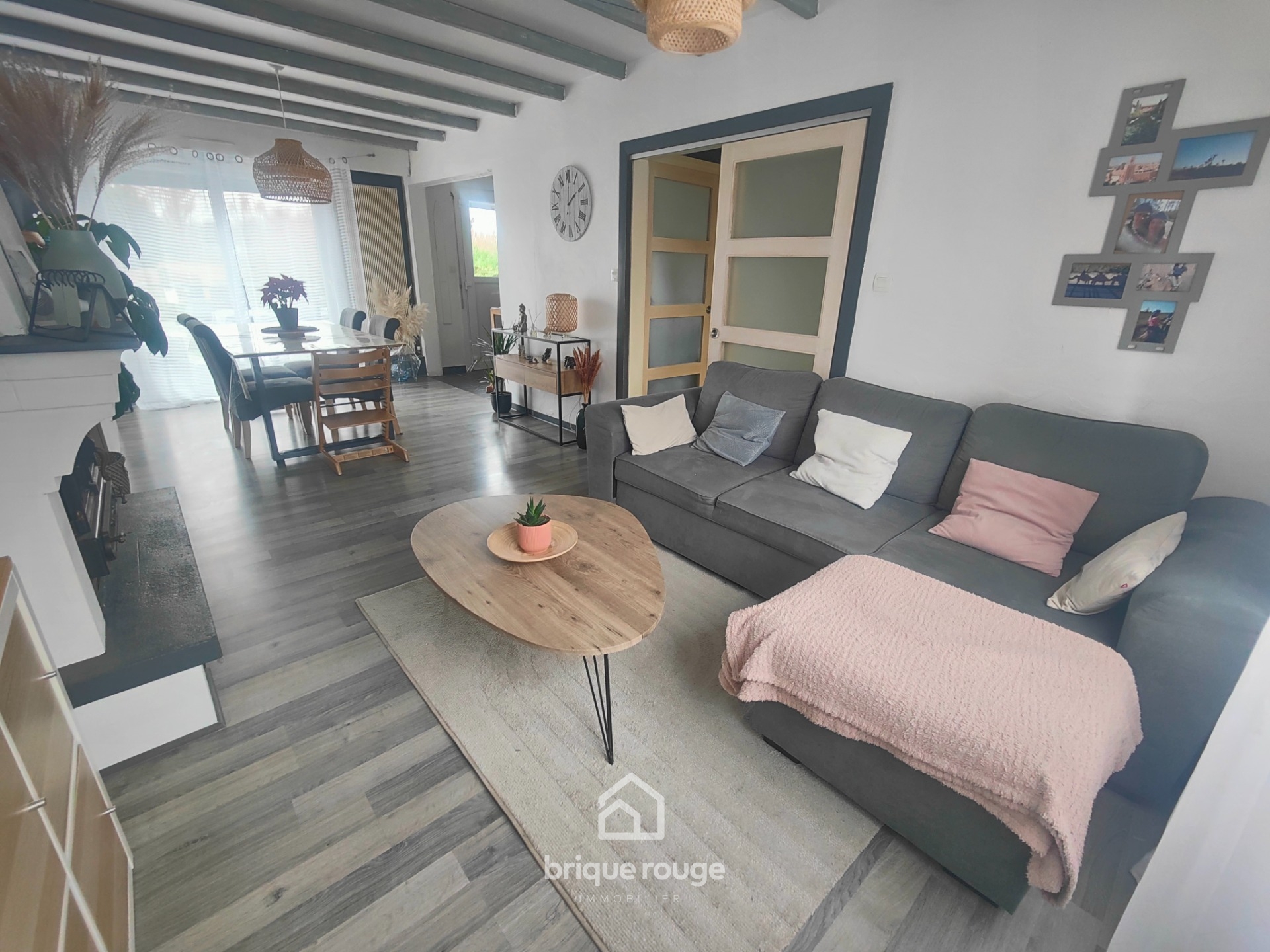 Sequedin belle maison t4   grand sous sol amenage sur 600m Photo 2 - Brique Rouge Immobilier