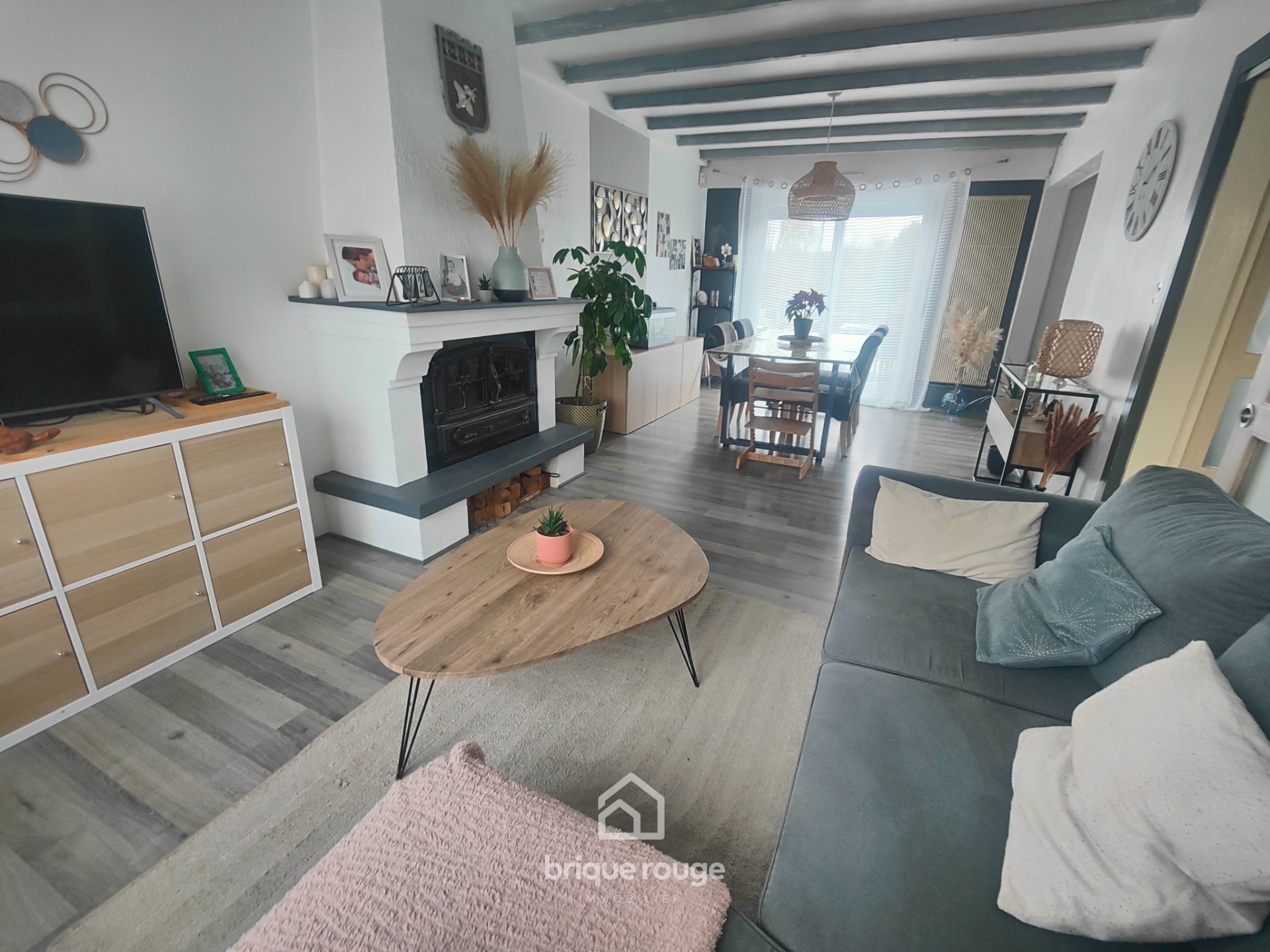 Sequedin belle maison t4   grand sous sol amenage sur 600m Photo 3 - Brique Rouge Immobilier