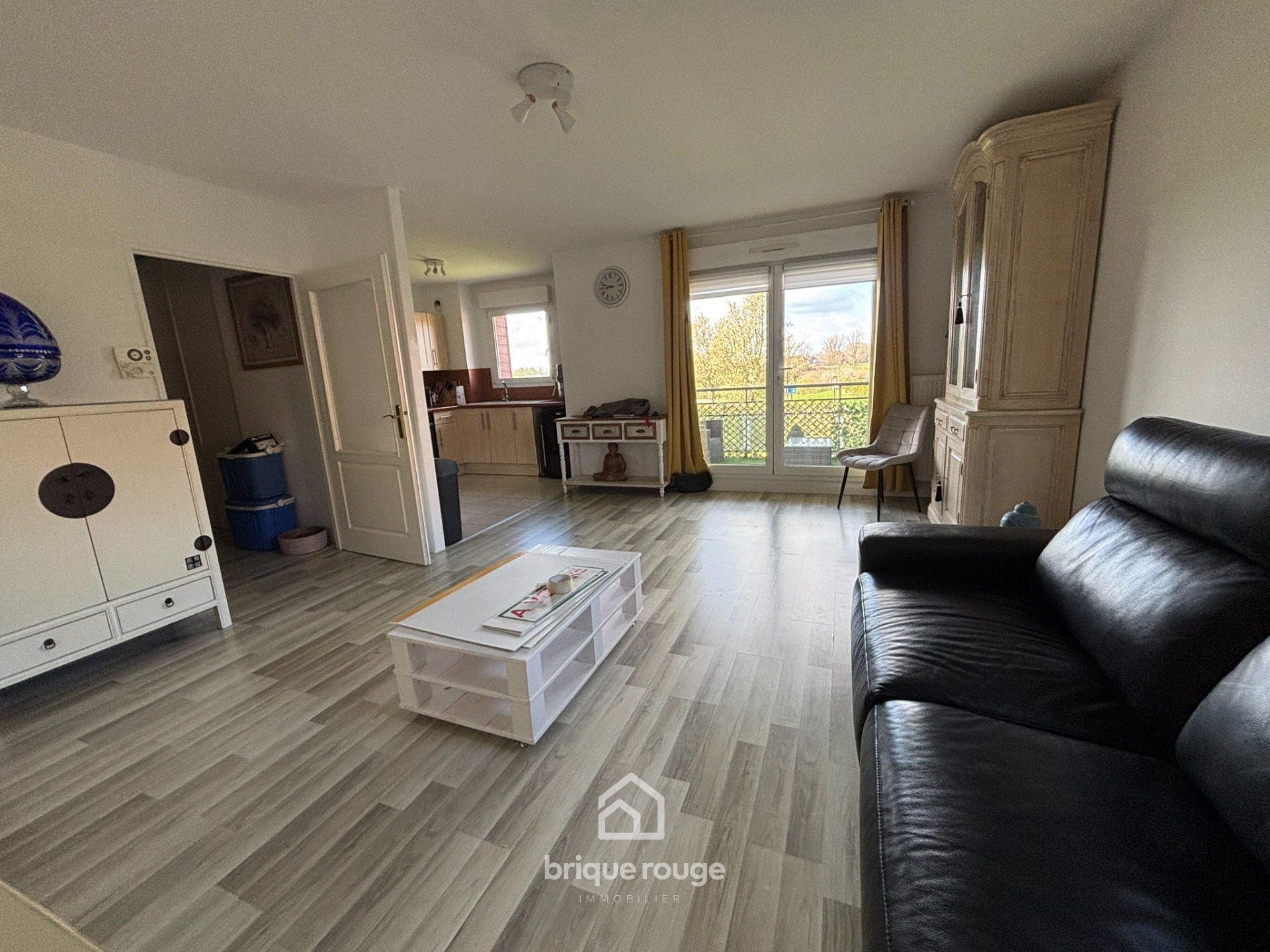 Appartement 2 chambres avec balcon vue sur la lys Photo 1 - Brique Rouge Immobilier