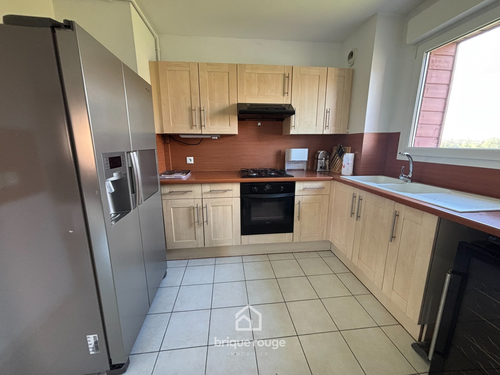 Appartement 2 chambres avec balcon vue sur la lys Photo 3 - Brique Rouge Immobilier