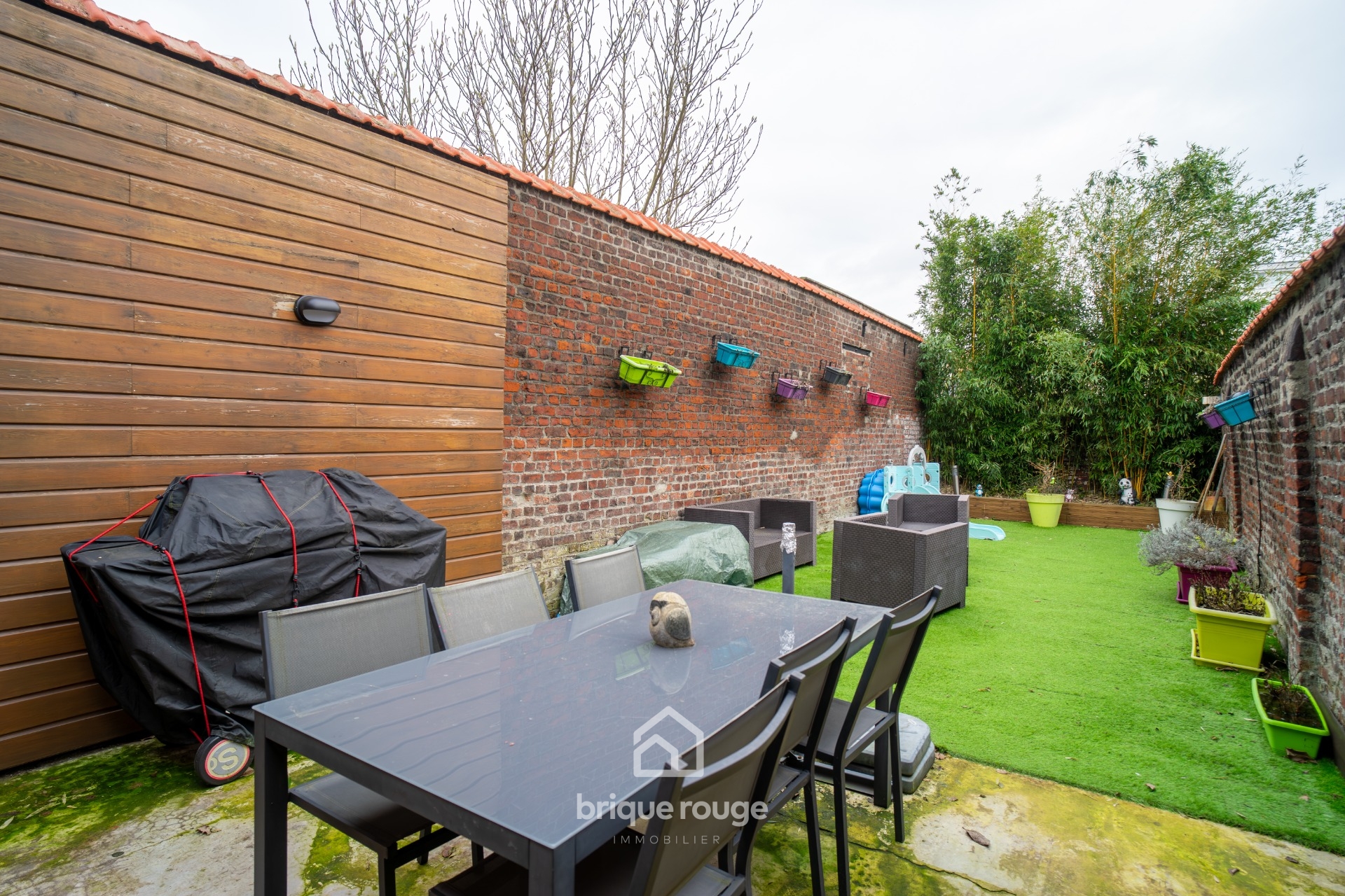 Maison 100 m 3 chambres jardin Photo 6 - Brique Rouge Immobilier