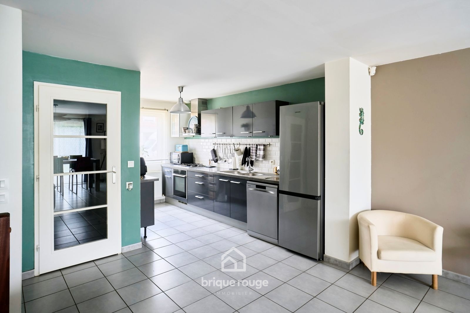 Superbe maison semi individuelle coup de coeur Photo 5 - Brique Rouge Immobilier