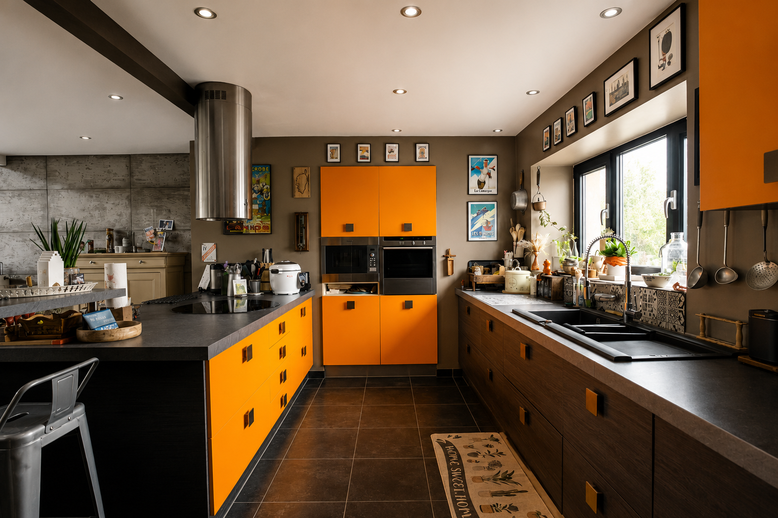 Maison semi indi style loft 3chambres exterieur parking Photo 5 - Brique Rouge Immobilier Maison semi indi style loft 3chambres exterieur parking Photo 5 - Brique Rouge Immobilier
