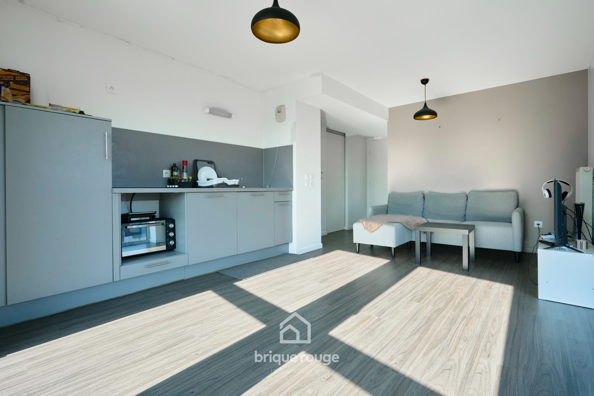 Lille gambetta  appartement t2 bis au dernier etage Photo 3 - Brique Rouge Immobilier