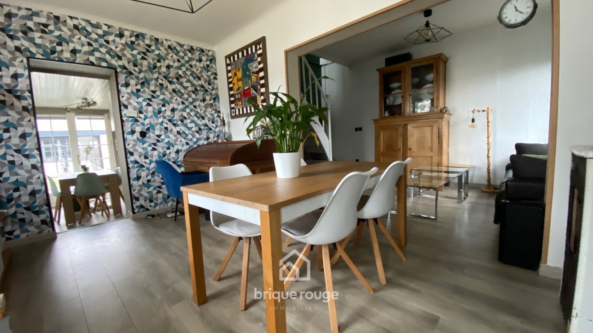 Maison individuelle 3 chambres jardin garage   carport Photo 2 - Brique Rouge Immobilier