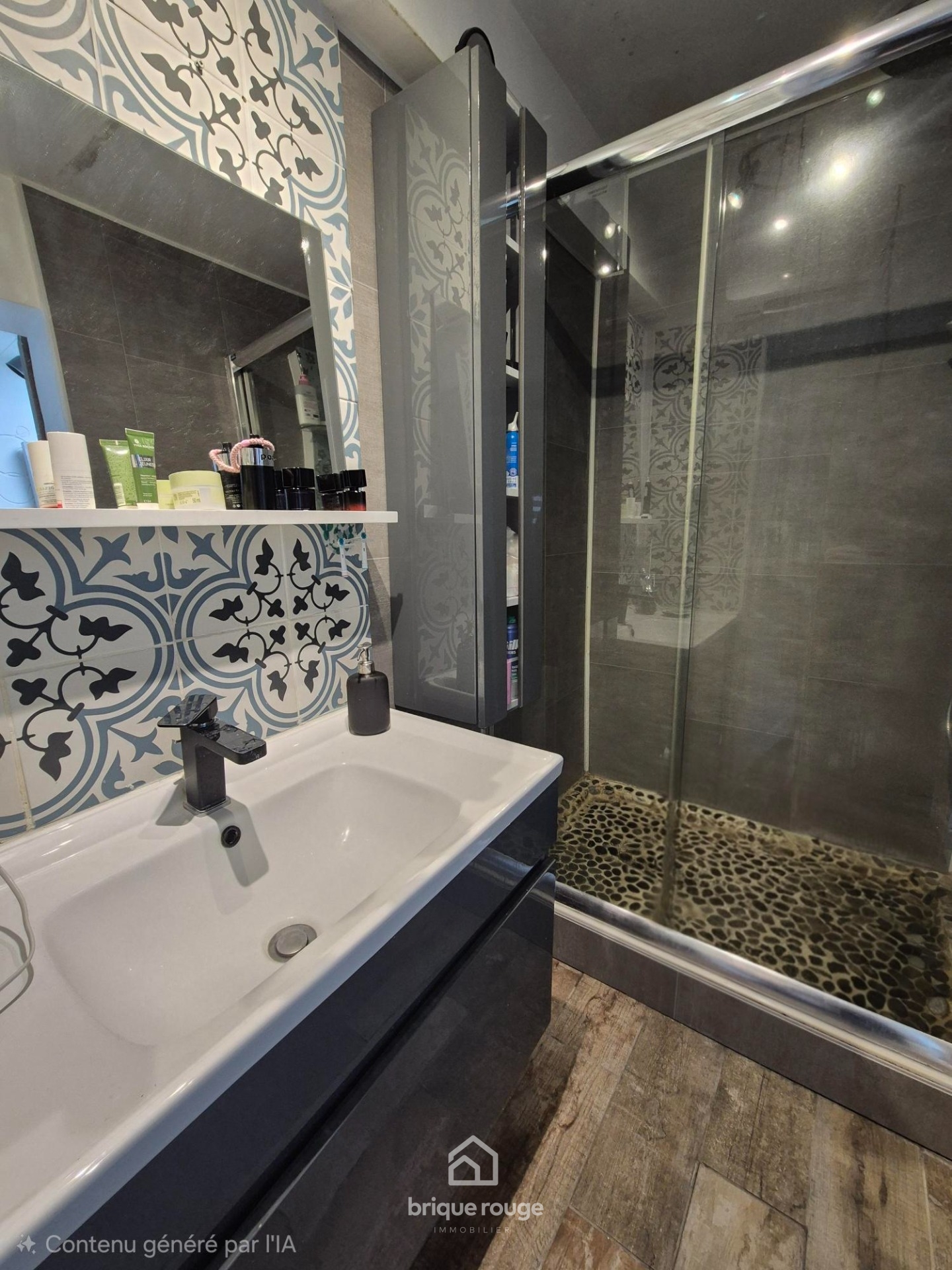 Maison individuelle 3 chambres jardin garage   carport Photo 8 - Brique Rouge Immobilier