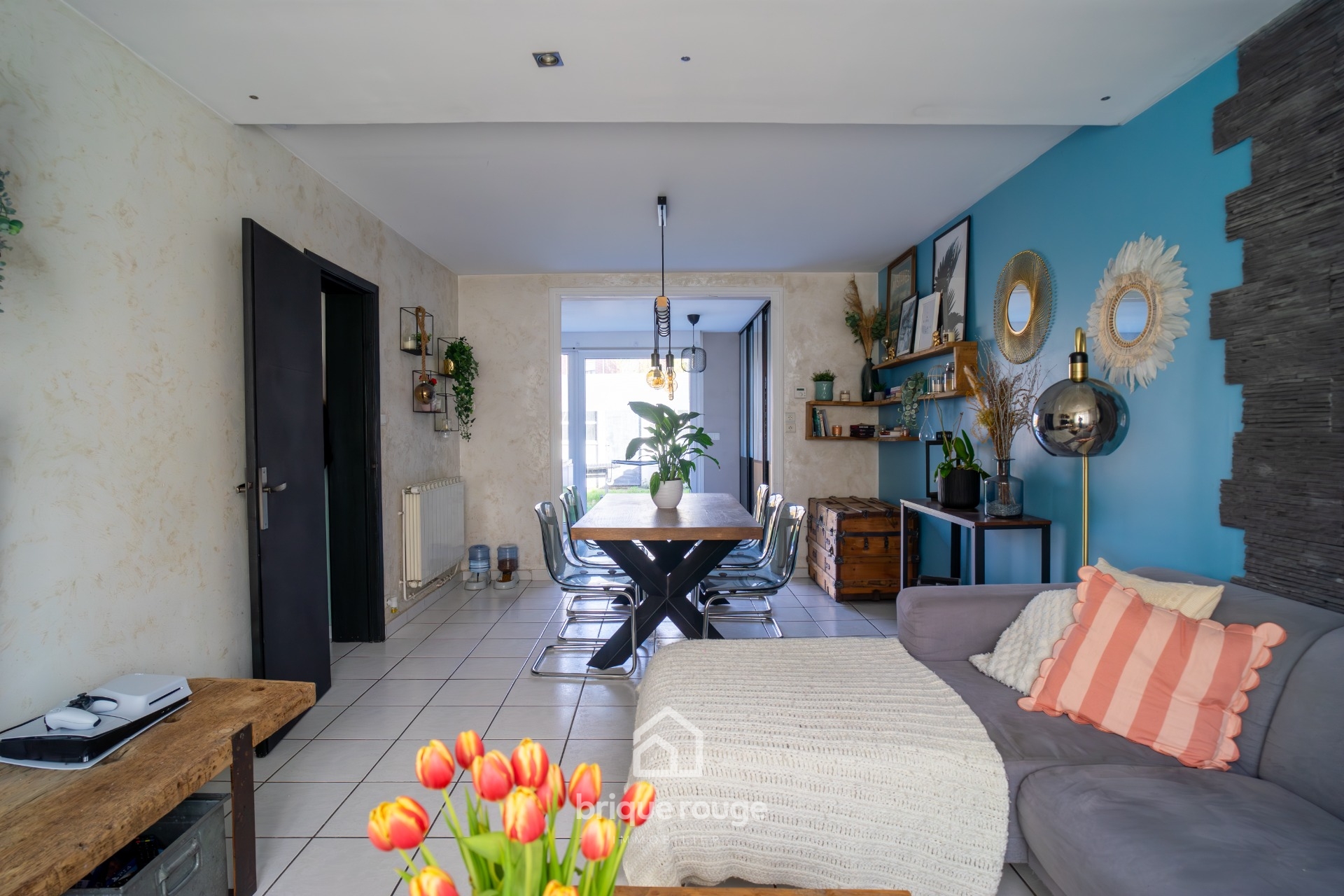 Jolie maison avec jardin renovee avec gout Photo 1 - Brique Rouge Immobilier