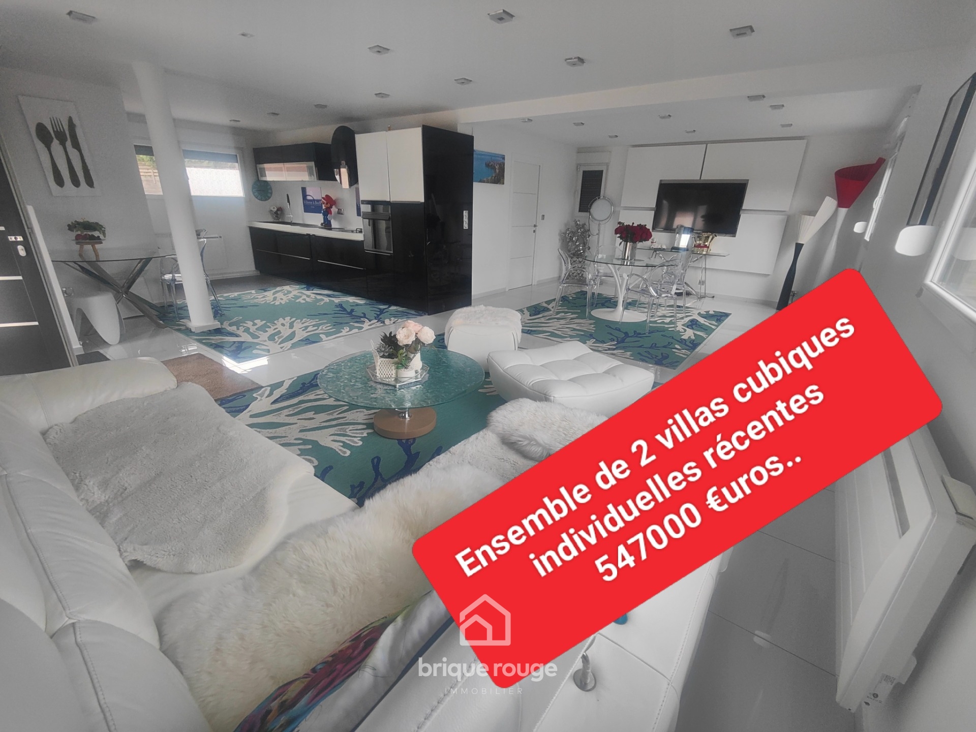 Ensemble de 2 superbes maisons recentes  sur 600m loos Photo 1 - Brique Rouge Immobilier