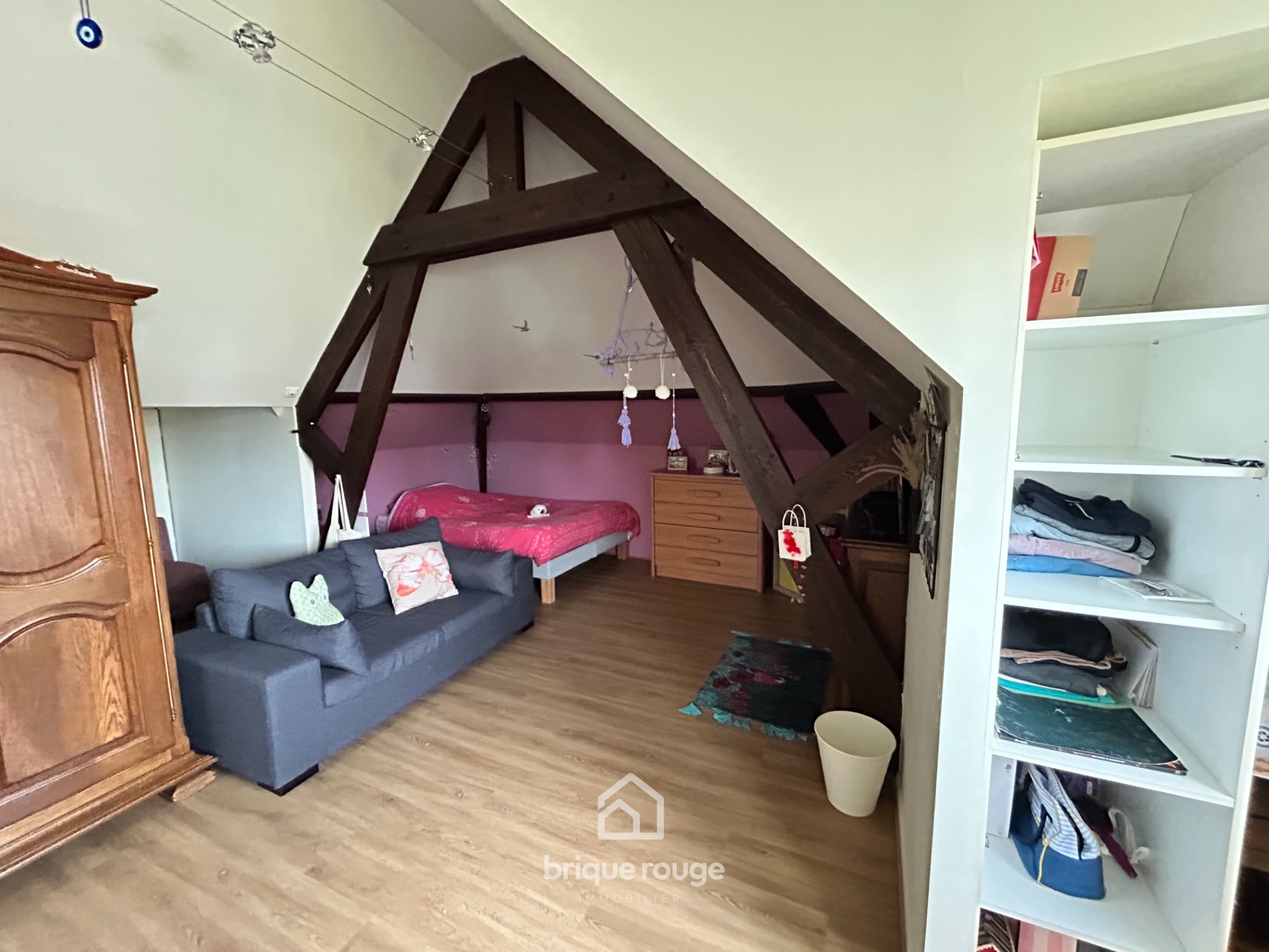 Plain pied individuel avec jardin et garage Photo 7 - Brique Rouge Immobilier