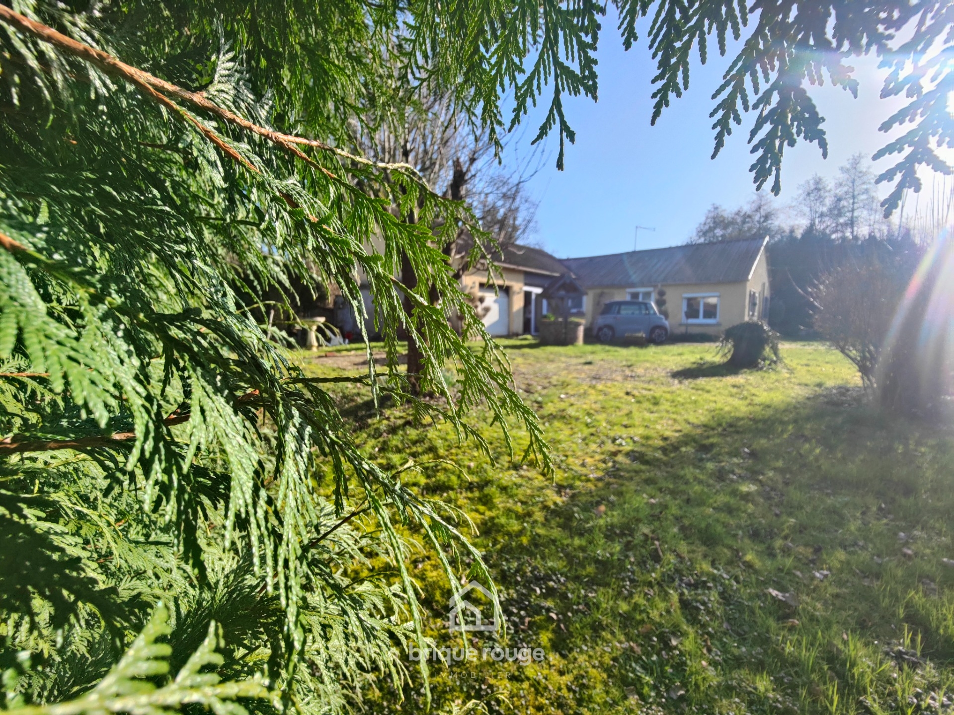 Plain pied individuel  5 chambres   bureau sur 850m Photo 1 - Brique Rouge Immobilier