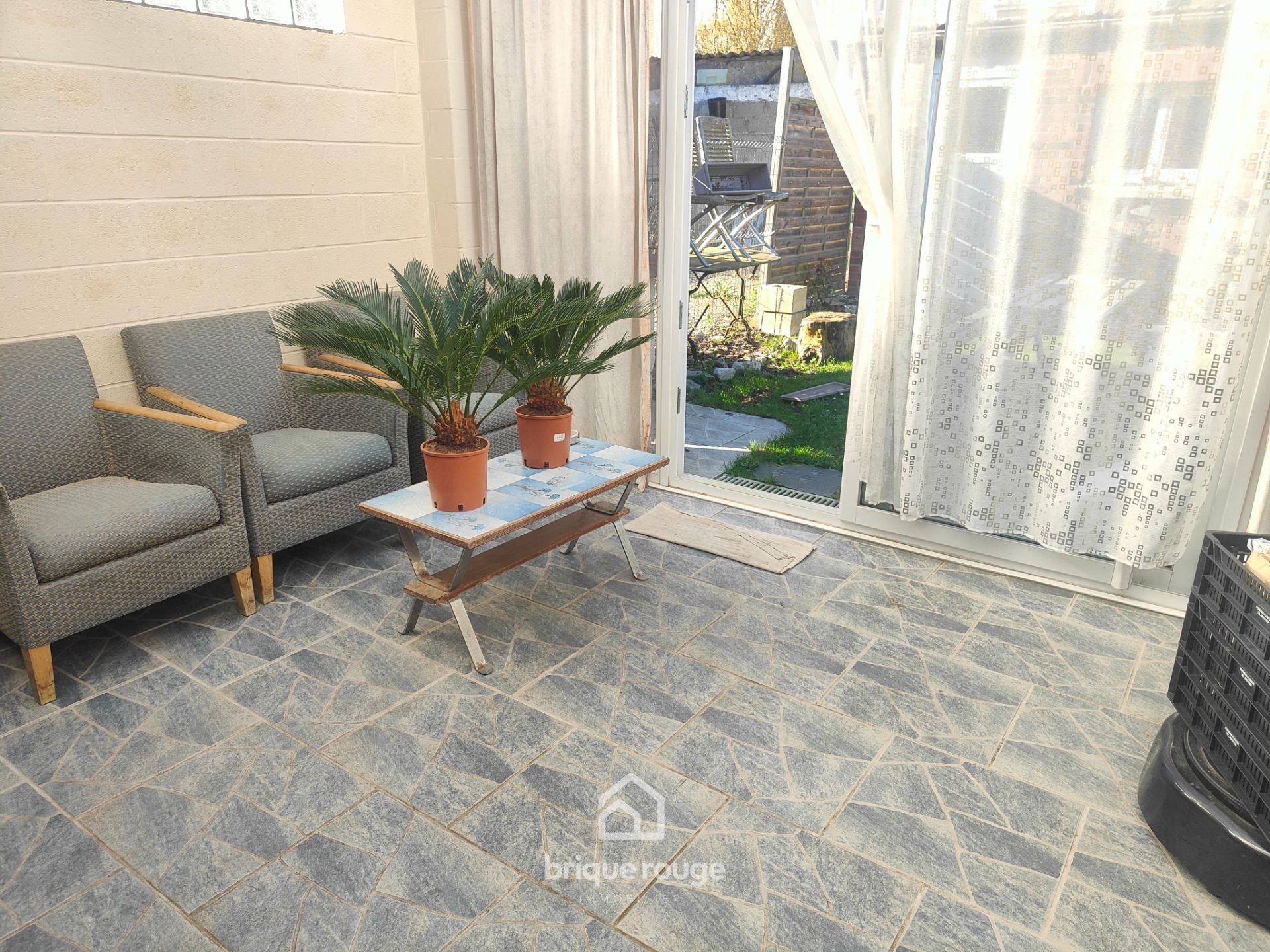 A 2 mn du metro et chr maison  3 chambres bureau   exterieur Photo 9 - Brique Rouge Immobilier