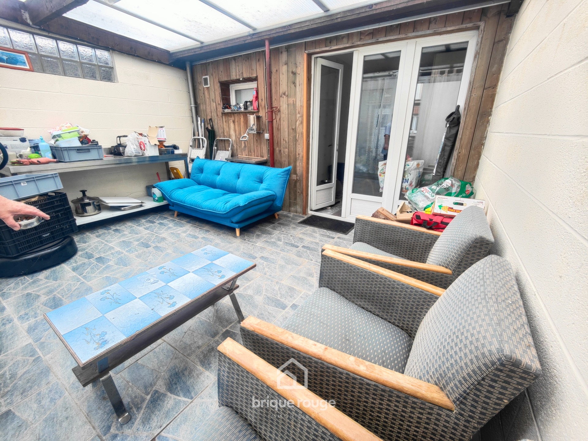 A 2 mn du metro et chr maison  3 chambres bureau   exterieur Photo 10 - Brique Rouge Immobilier