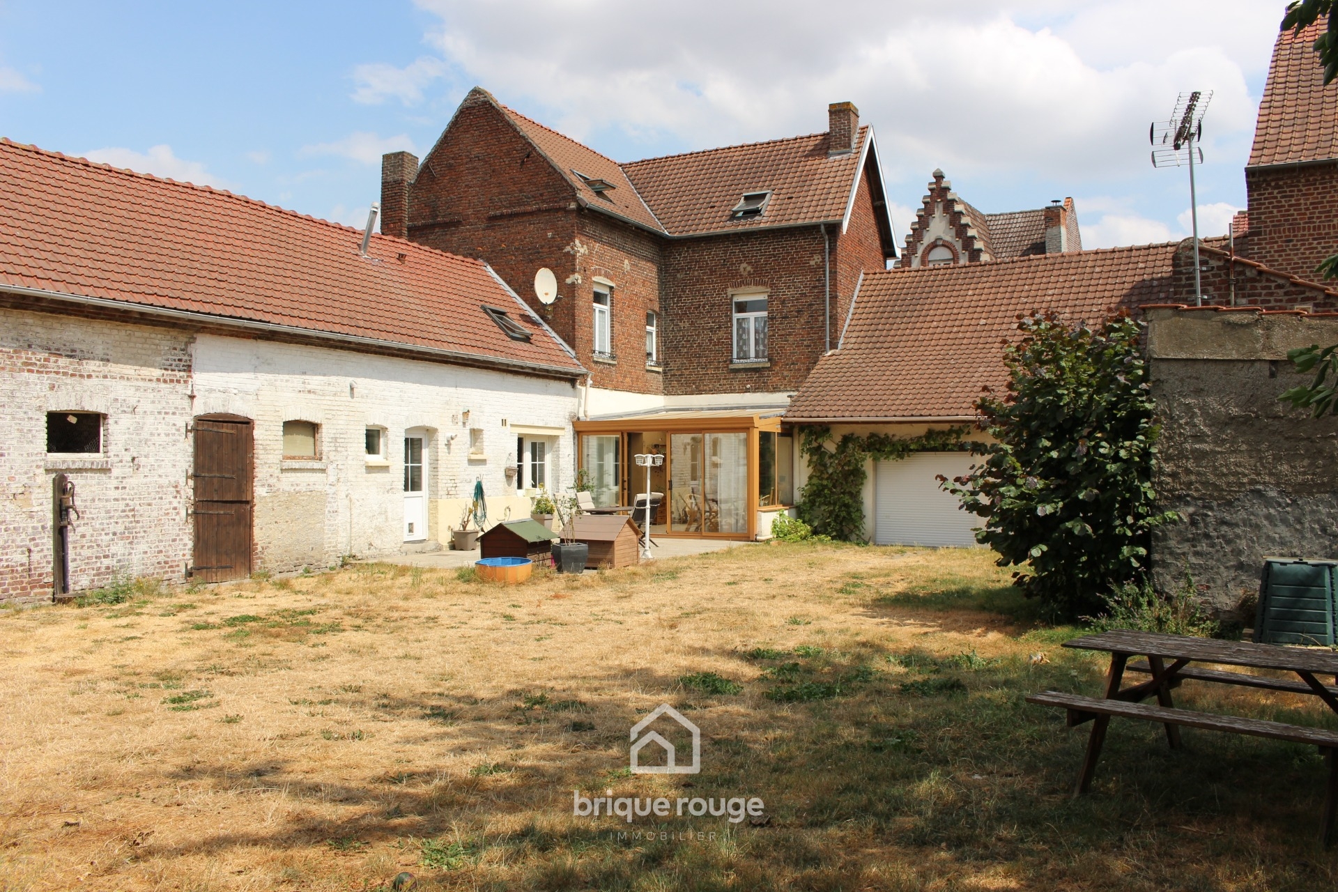 Joli corps de ferme  conforter  pont  vendin Photo 1 - Brique Rouge Immobilier