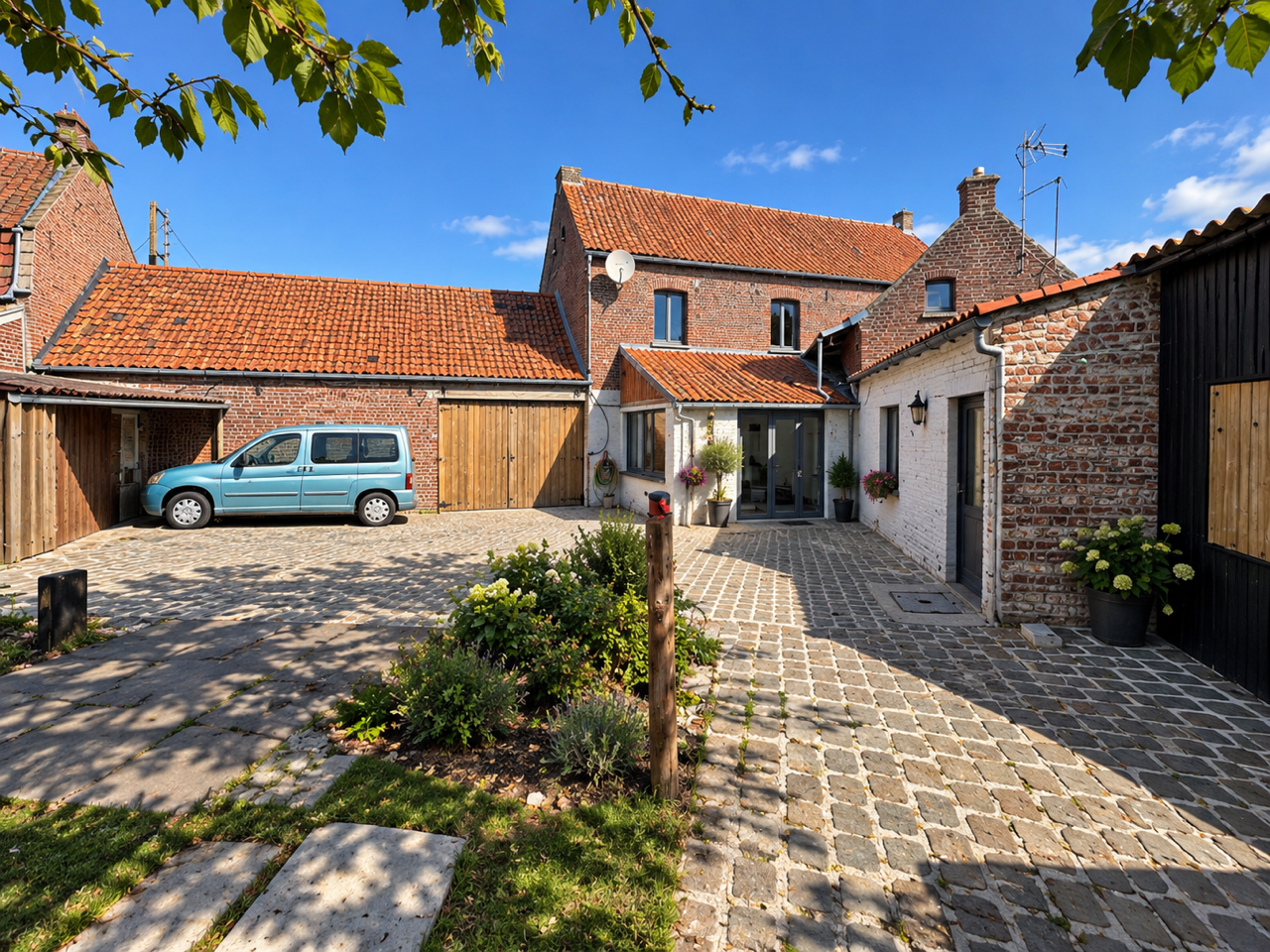 Maison 160m 4 chambres 2 garages terrain constructible Photo 2 - Brique Rouge Immobilier Maison 160m 4 chambres 2 garages terrain constructible Photo 2 - Brique Rouge Immobilier