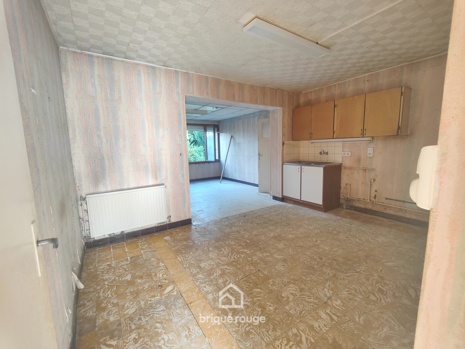 Hallennes semi individuelle 4 chambres jardin garage double Photo 3 - Brique Rouge Immobilier