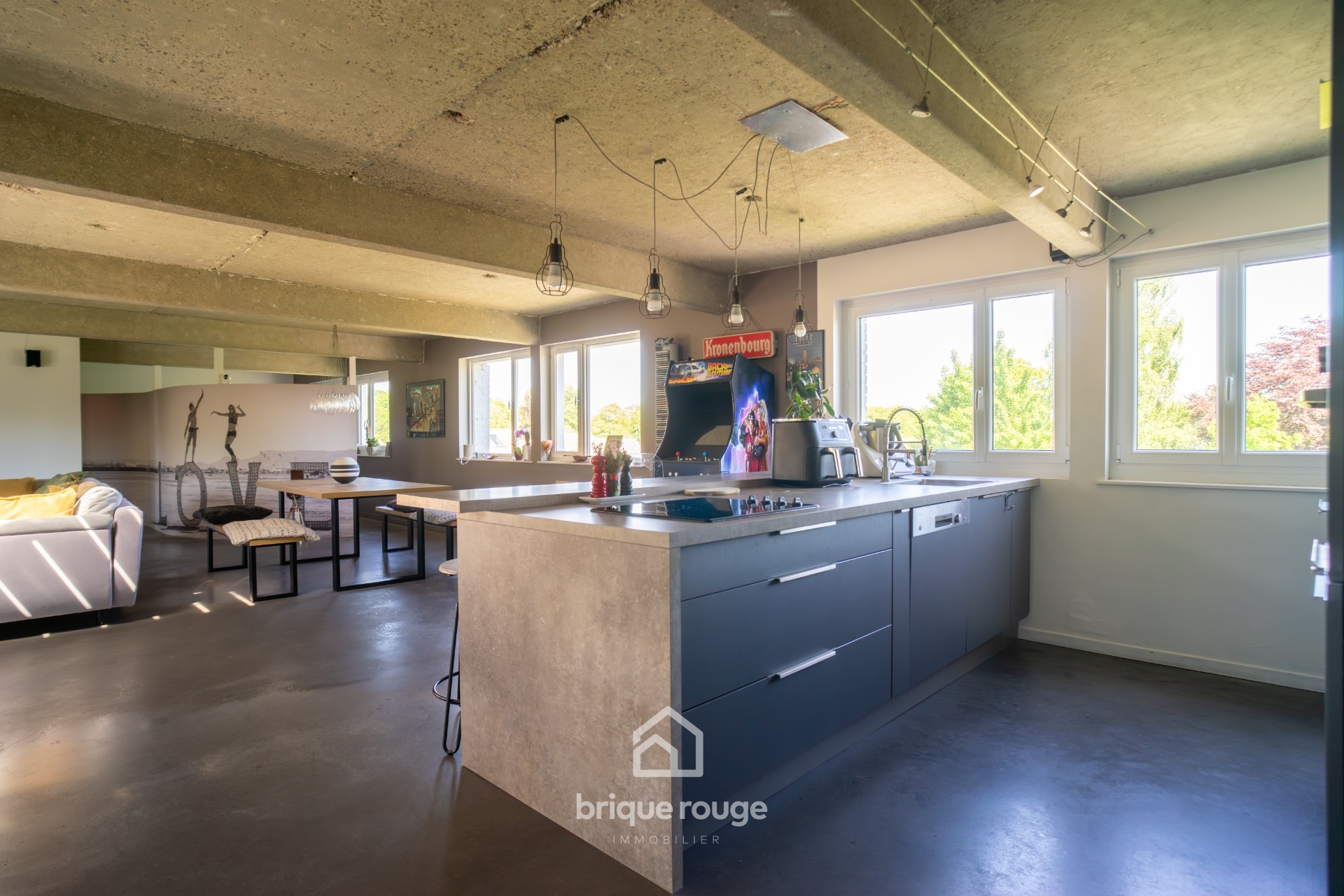 Magnifique loft avec deux places de parking sur loos Photo 4 - Brique Rouge Immobilier Magnifique loft avec deux places de parking sur loos Photo 4 - Brique Rouge Immobilier