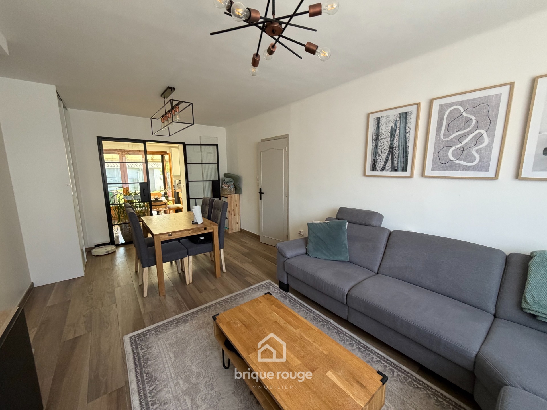 Maison de 1950 renovee avec gout  Photo 1 - Brique Rouge Immobilier