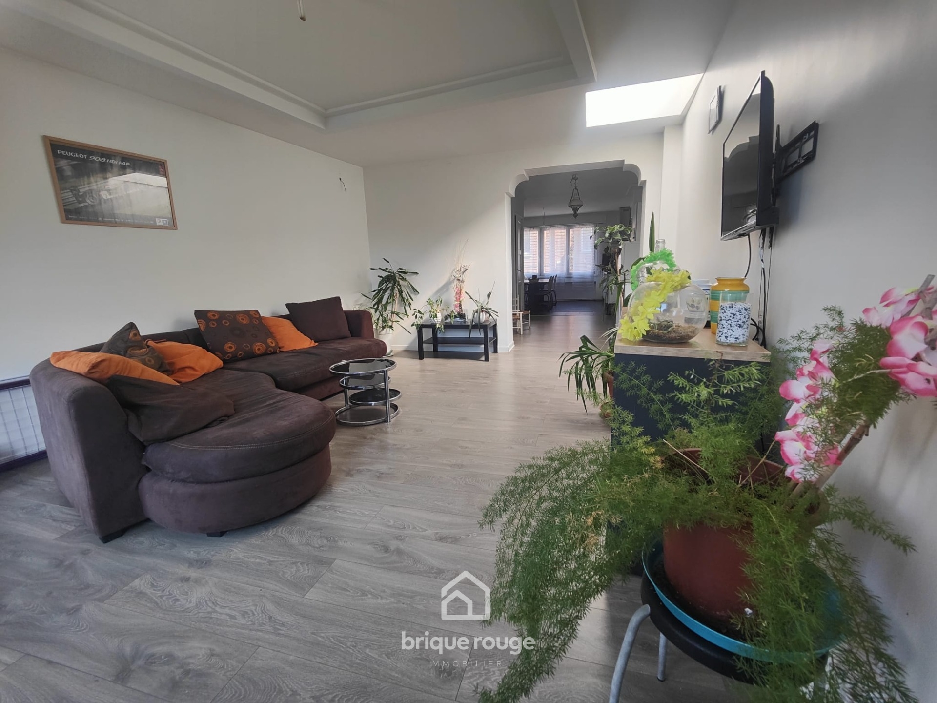 Loos jolie maison t6 studio ind belle parcelle et garage Photo 2 - Brique Rouge Immobilier Loos jolie maison t6 studio ind belle parcelle et garage Photo 2 - Brique Rouge Immobilier