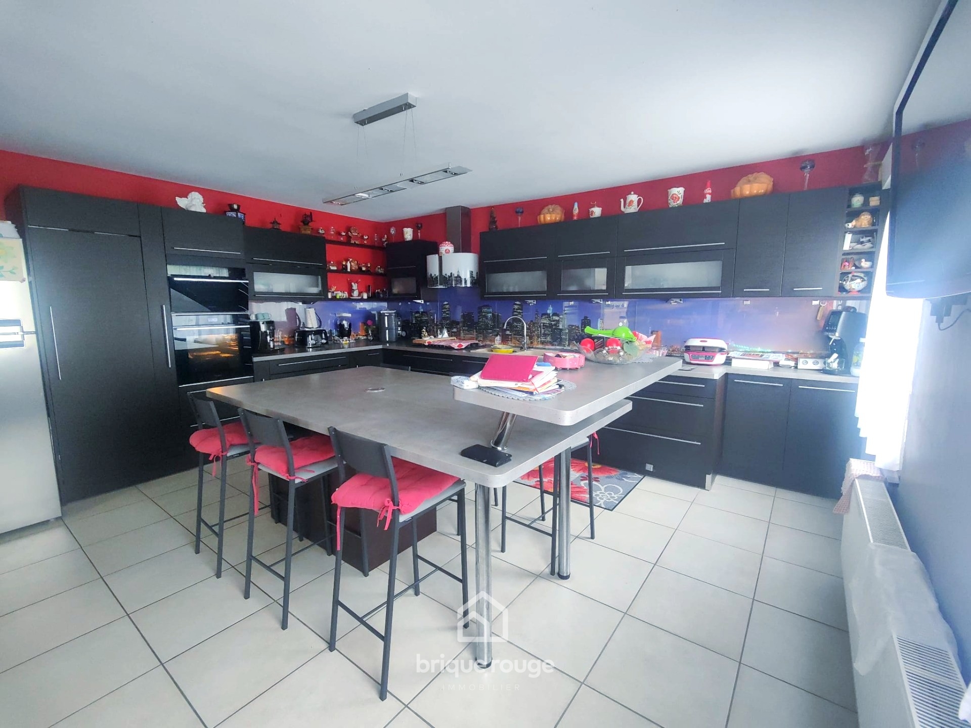 Faches villa individuelle semi plain pied Photo 4 - Brique Rouge Immobilier Faches villa individuelle semi plain pied Photo 4 - Brique Rouge Immobilier