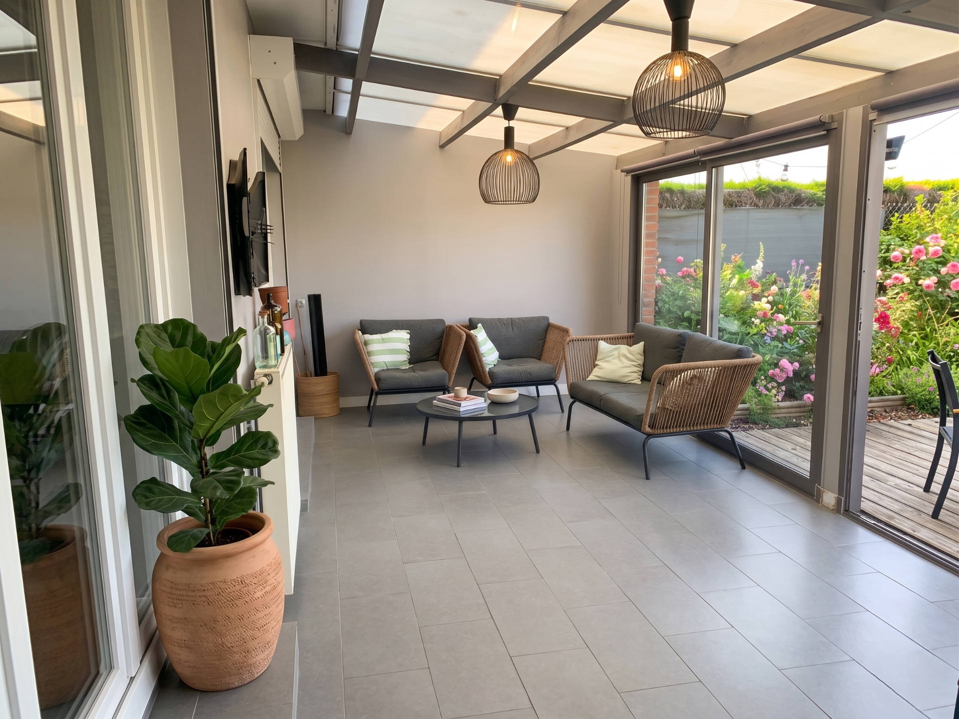 Maison de lotissement 3 chambres jardin garage Photo 2 - Brique Rouge Immobilier Maison de lotissement 3 chambres jardin garage Photo 2 - Brique Rouge Immobilier