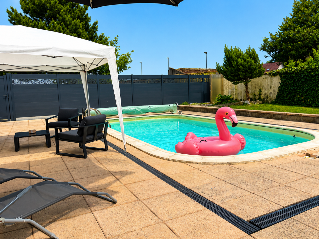 Ferme 5 chambres piscine 250m Photo 2 - Brique Rouge Immobilier Ferme 5 chambres piscine 250m Photo 2 - Brique Rouge Immobilier