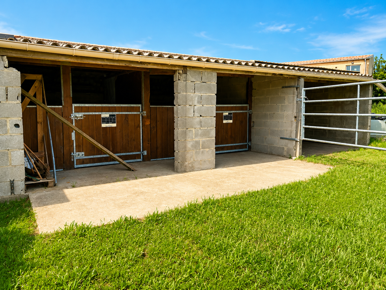 Ferme 5 chambres piscine 250m Photo 3 - Brique Rouge Immobilier Ferme 5 chambres piscine 250m Photo 3 - Brique Rouge Immobilier