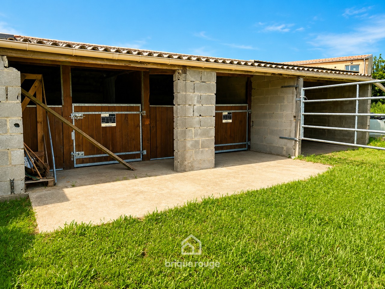 Ferme 5 chambres piscine 250m Photo 3 - Brique Rouge Immobilier Ferme 5 chambres piscine 250m Photo 3 - Brique Rouge Immobilier