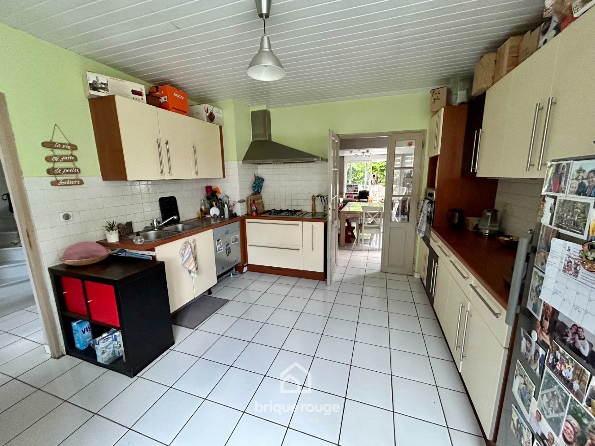 Maison semi individuelle avec jardin et garage Photo 2 - Brique Rouge Immobilier