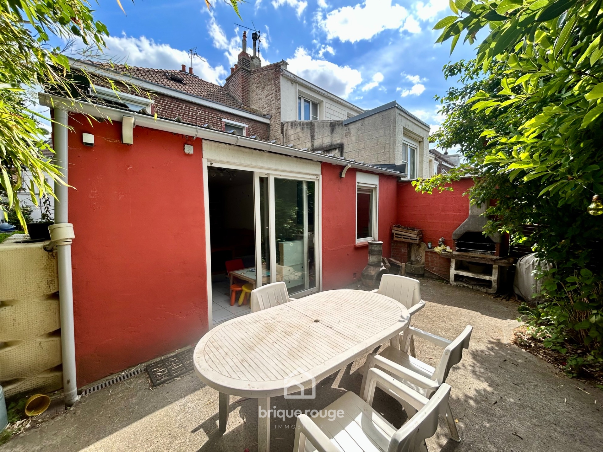 Maison semi individuelle avec jardin et garage Photo 8 - Brique Rouge Immobilier