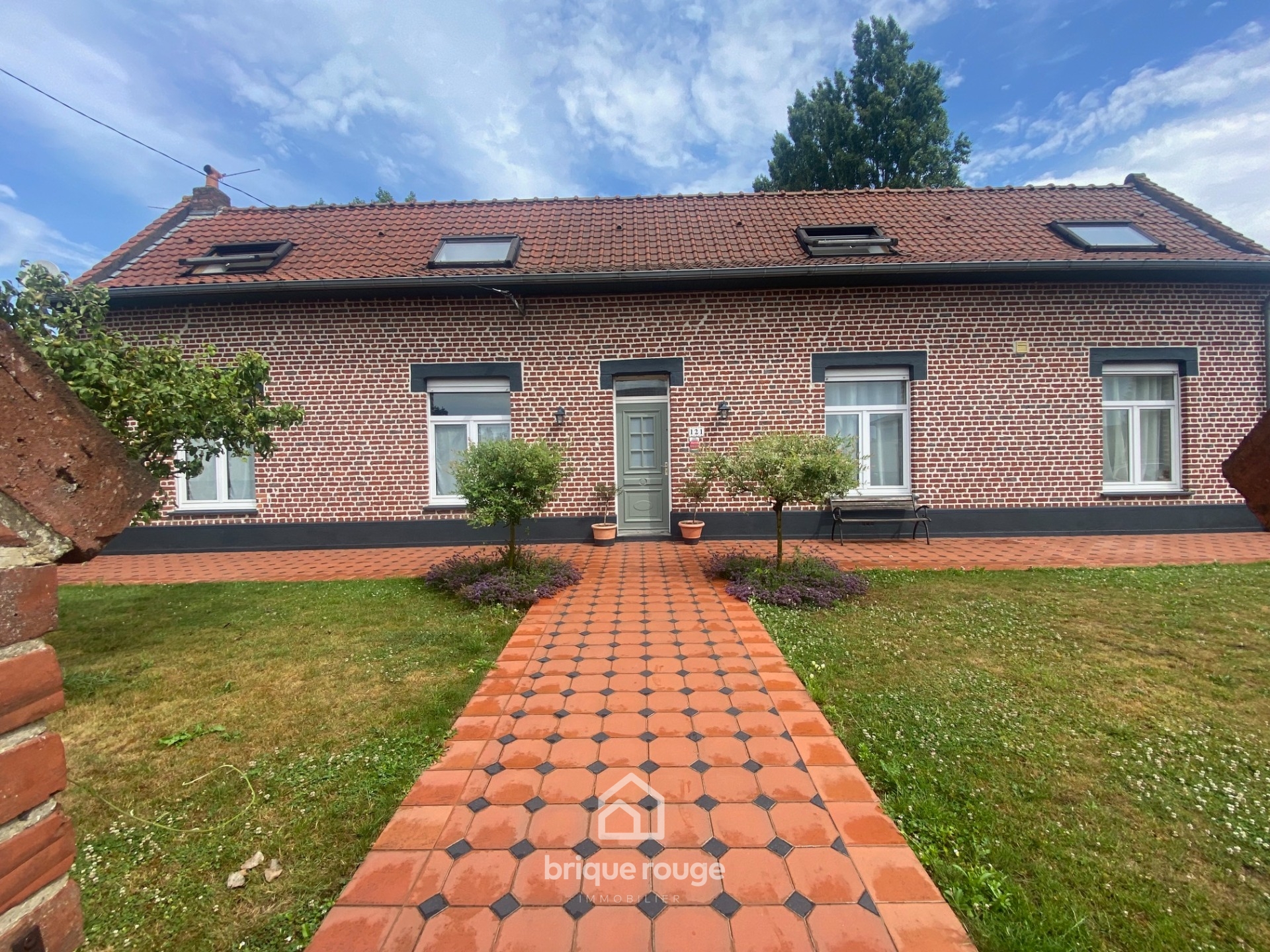 Ensemble immobilier  maison familiale et appartement t3 Photo 1 - Brique Rouge Immobilier