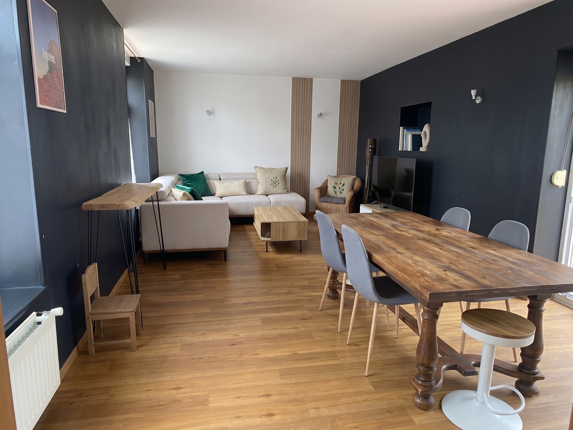 Ensemble immobilier  maison familiale et appartement t3 Photo 3 - Brique Rouge Immobilier